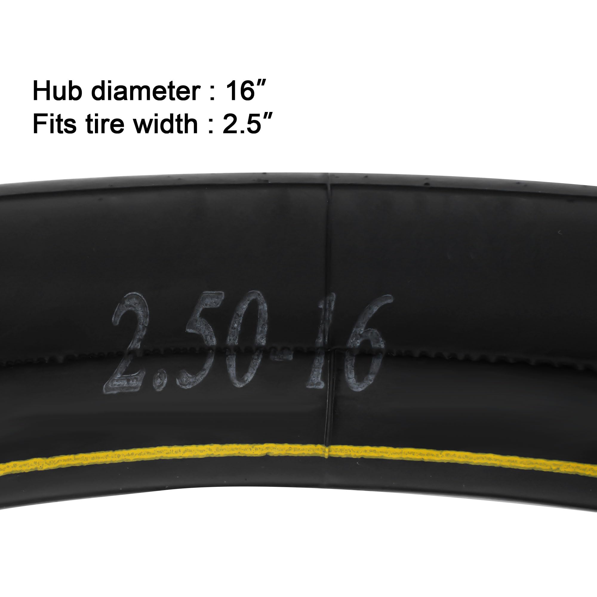 MTATCN (2-Pack) 2.25/2.50-16 Inner Tube for XR 75 80 CRF 80F Dirt Bike ATV Off Road Motorcycle, Straight Valve Stem