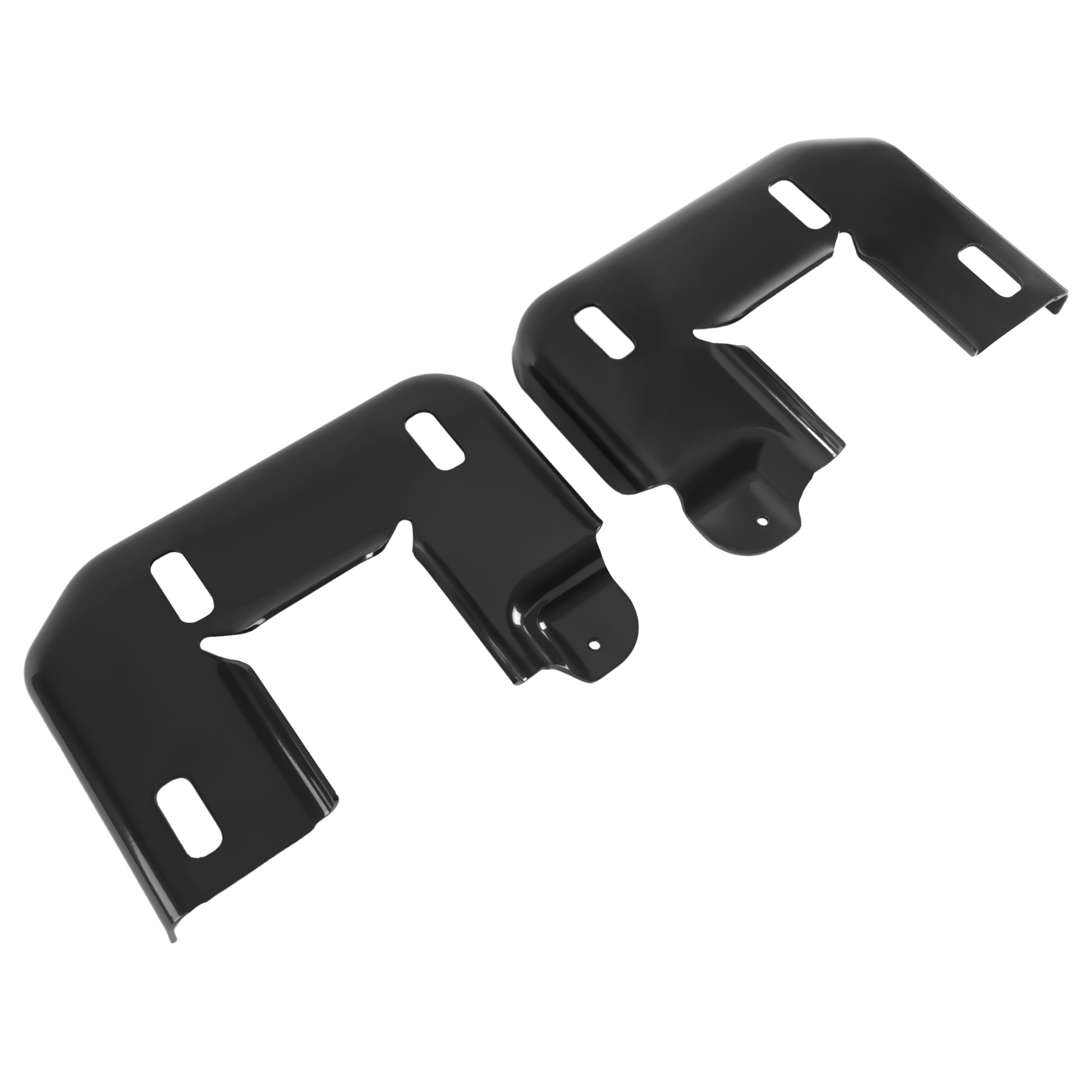 KUAFU Bumper Bracket Compatible with 2015-2020 Ford F150 Replacement for FL3Z17N775C FL3Z17N775H FO1066203 FO1067203 Steel Powde