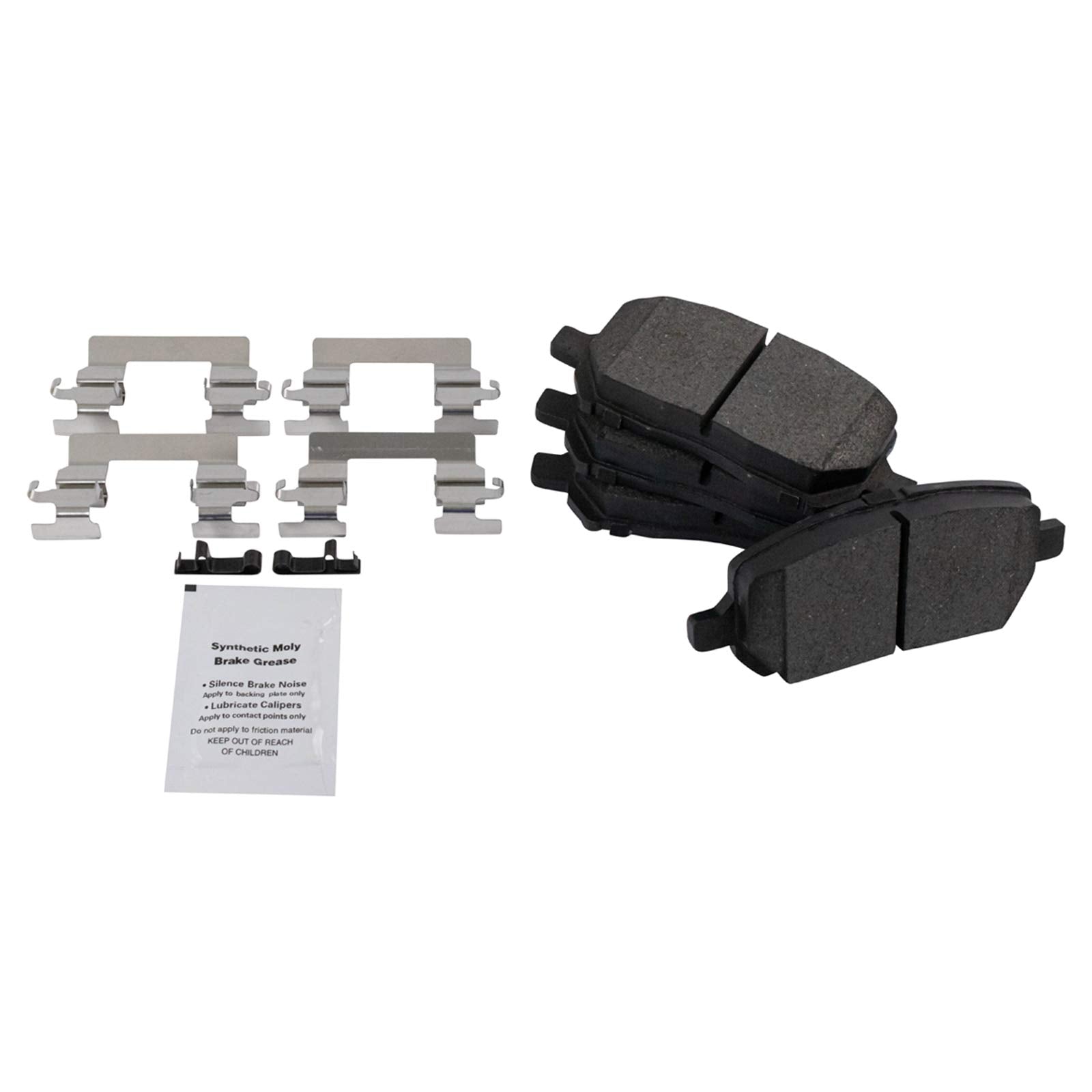 Trq Front Brake Pad & Rotor Kit Brake Pads Brake Rotor Semi-Metallic Compatible With 2007-2010 Chevrolet Cobalt 2007-2009 Pontia