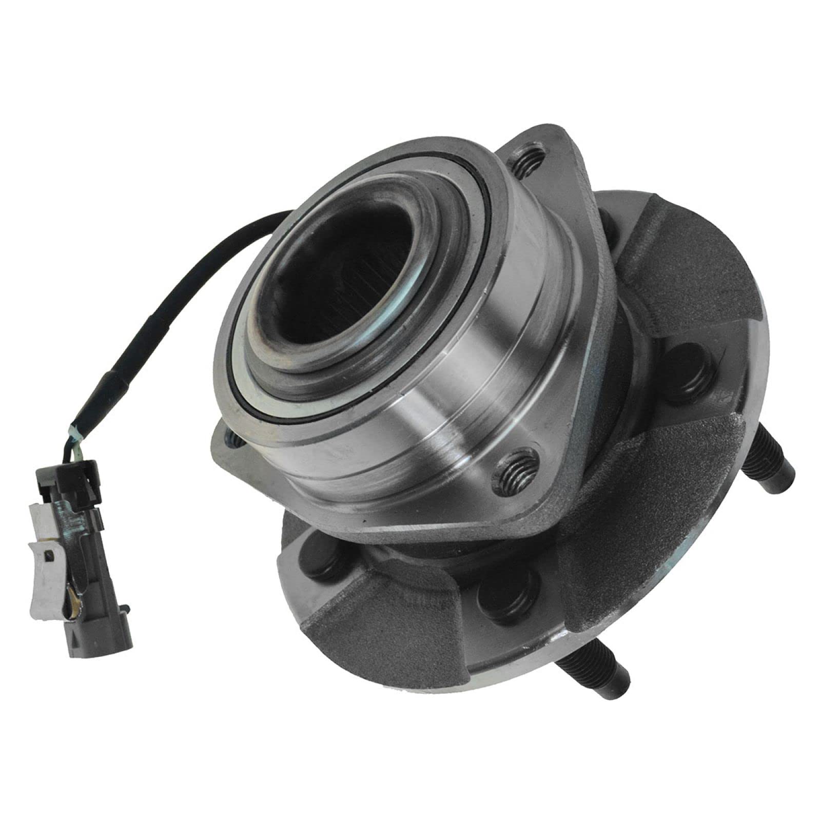 Trq Wheel Hub Bearings Assembly Set Compatible With 2005-2006 Chevrolet Equinox 2006 Pontiac Torrent 2002-2007 Saturn Vue