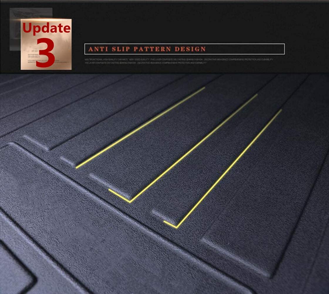 Corolla Cargo Mat - Compatible With 2014-2019 Toyota Corolla,All Weather Tech Rear Cargo Liners Trunk Tray Floor Mats,3D Waterpr