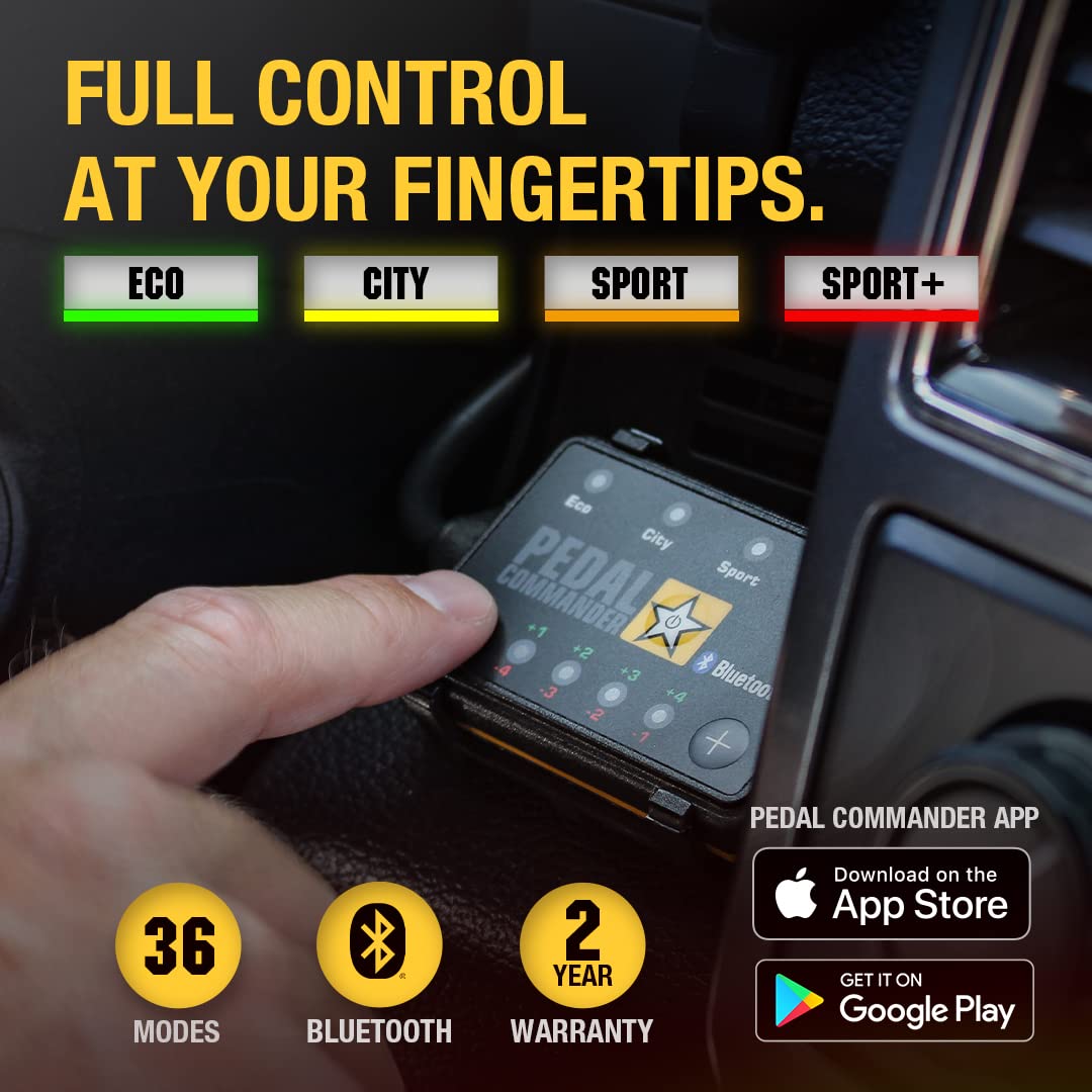 Pedal Commander For Toyota Tacoma (2005 And Newer) (2Nd & 3Rd Gen) Sr, Sr5, Trd Sport, Trd Off Road, Limited, Trd Pro (2.7L 3.5L 4.0L) | Throttle Response Controller - Pc38
