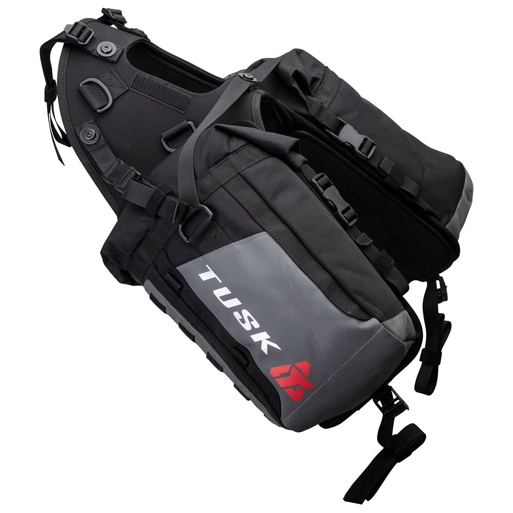 TUSK Excursion Rackless Luggage System Base Standard, Black/Grey, Nylon, Model TE01