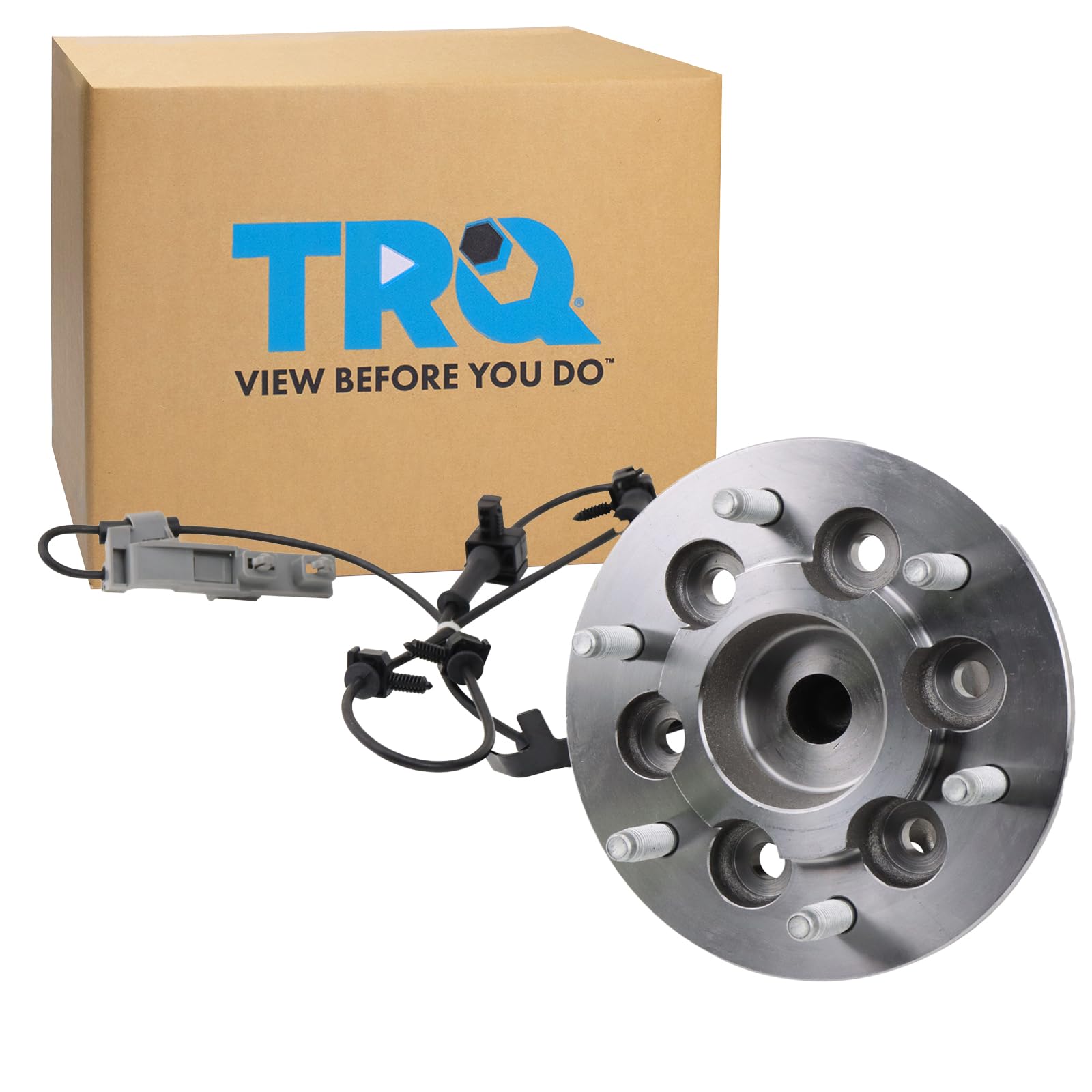 Trq Front Wheel Bearing & Hub Assembly With Abs Sensor Compatible With 2004-2008 Chevrolet Colorado Gmc Canyon