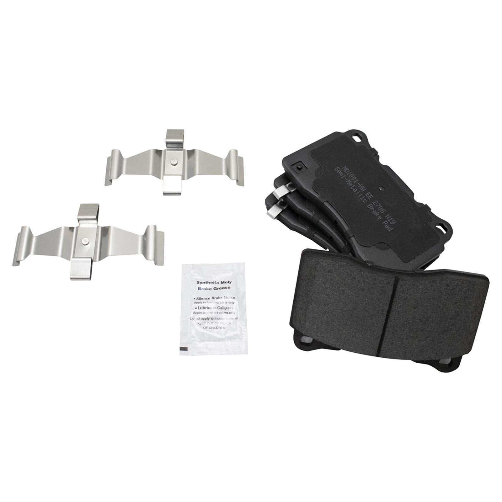 Trq Front Metallic Brake Pads & 2 Discs Rotors Set Kit For Camaro Ss Regal Turbo