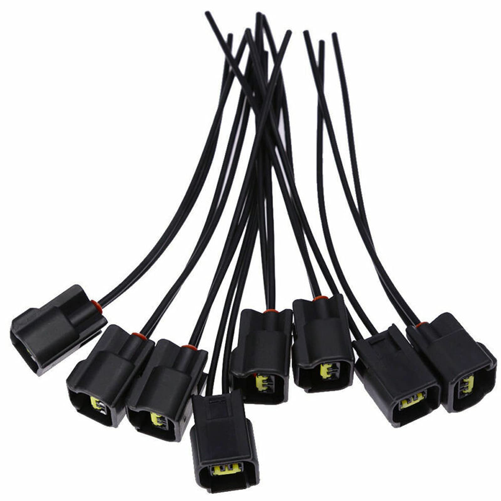 8 Pack Ford Ignition Coil Connector Plug Harness Compatible With Ford Ignition Coil Harness Ford 4.6L 5.4L 6.8L Mustang Cobra Sv