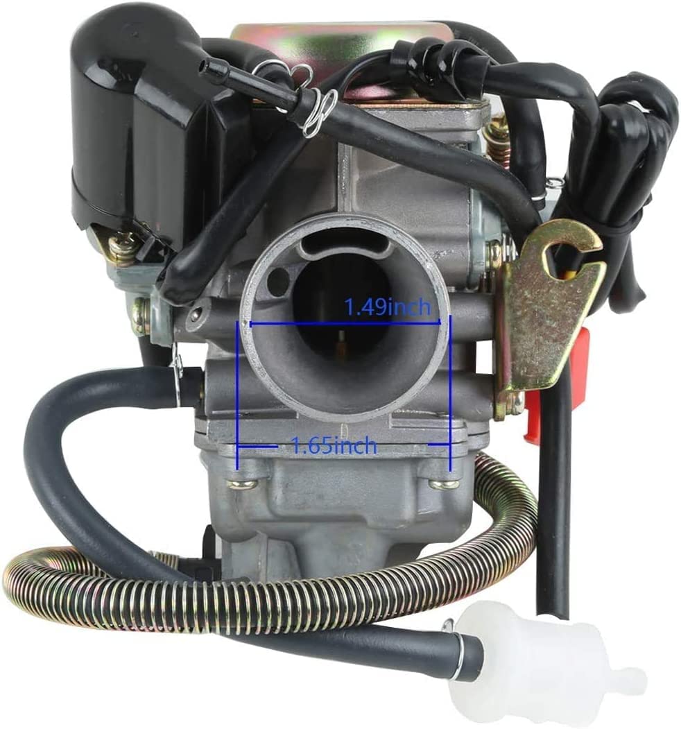 GY6 150cc Carburetor for Kazuma Taotao Roketa SunL Baja Eagle ATV Go Kart Motorcycle Scooter 4 Stroke GY6 125cc 150cc 152QMI 152