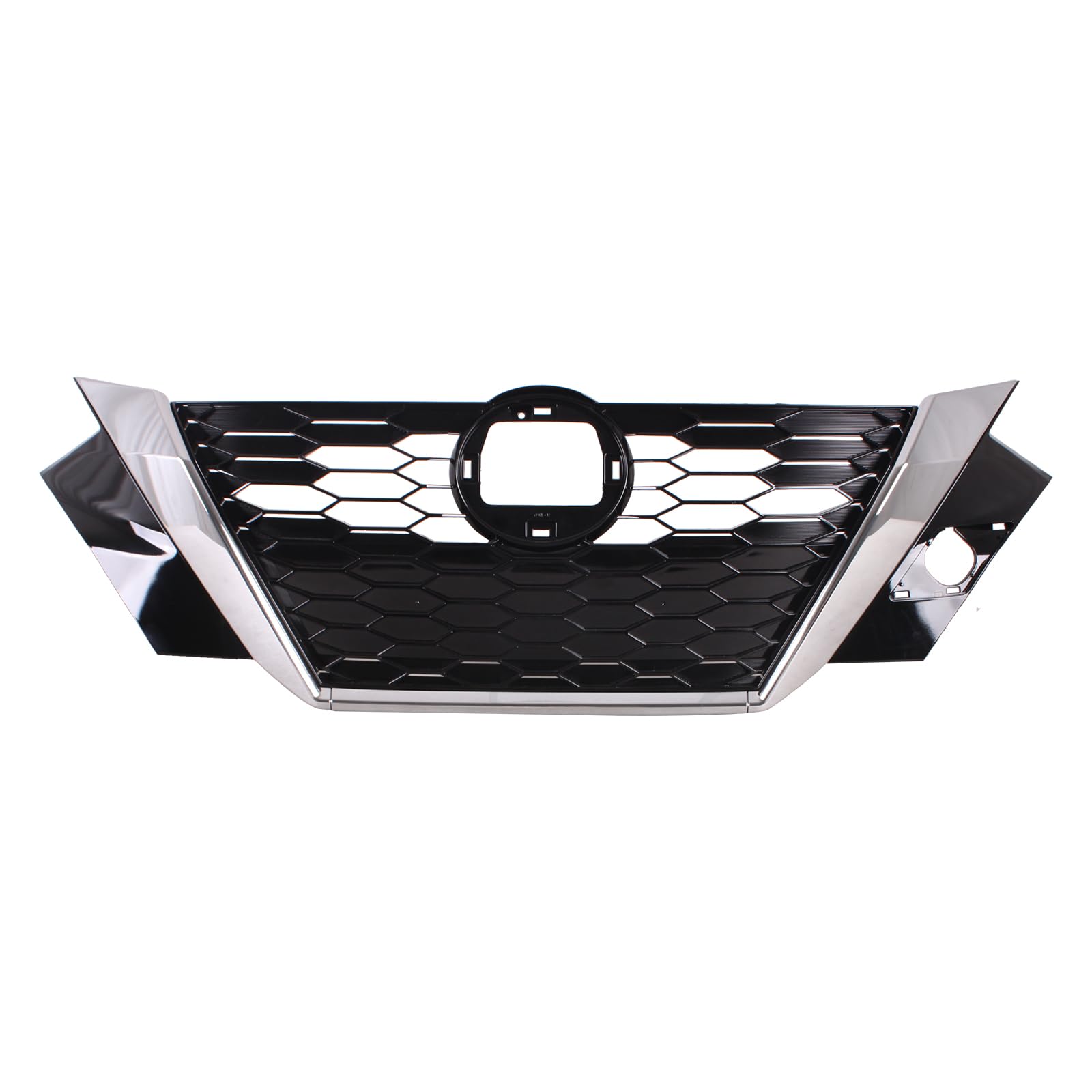 TYG (CAPA QUALITY) Chrome Front Grille Compatible with 2020-2023 Nissan Sentra w/o Midnight Special Editon Pkg Chrome, ABS OEM R