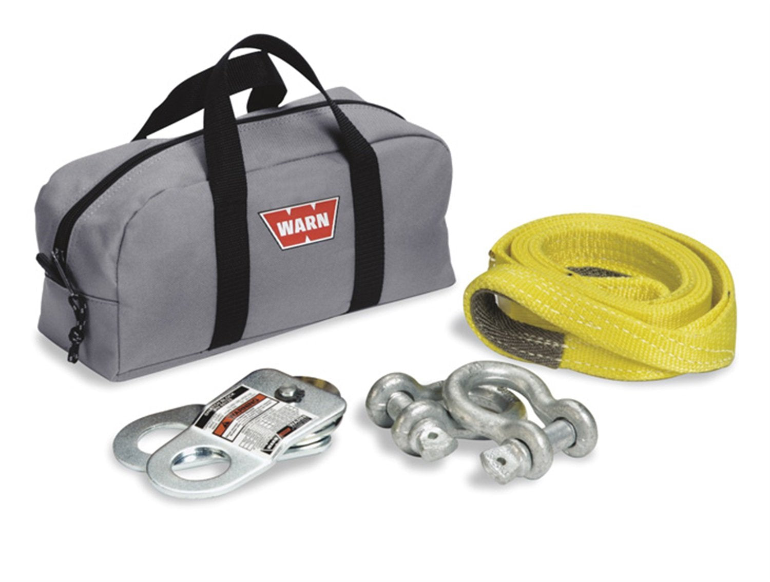 WARN 70792 Utility Winch Rigging Accessory Kit with Storage Bag, 5