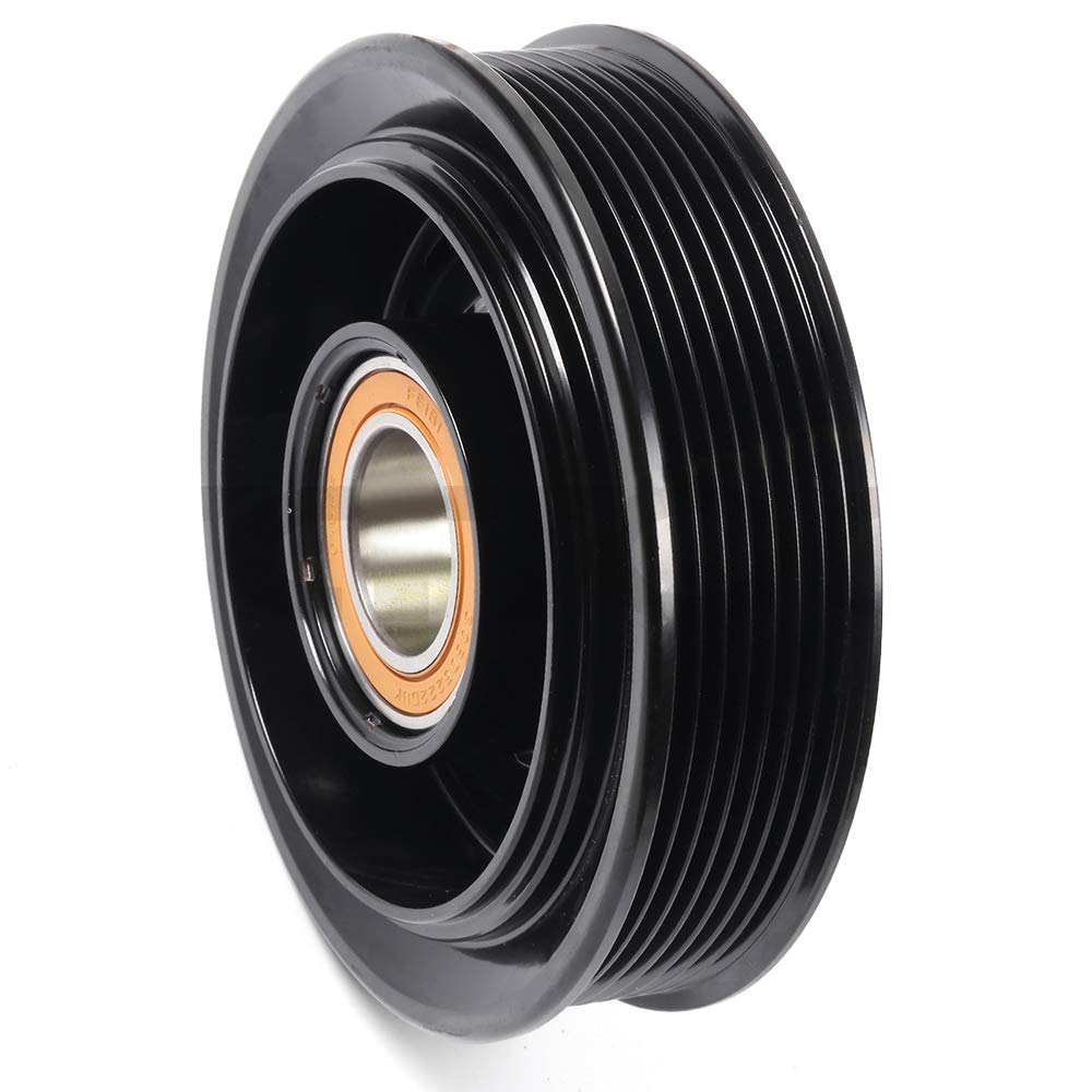 ECCPP A/C Compressor Clutch for Honda Accord 2.4L, Silver, Metal, Model 104185-5211-1431361372, Fast Cooling AC Clutch