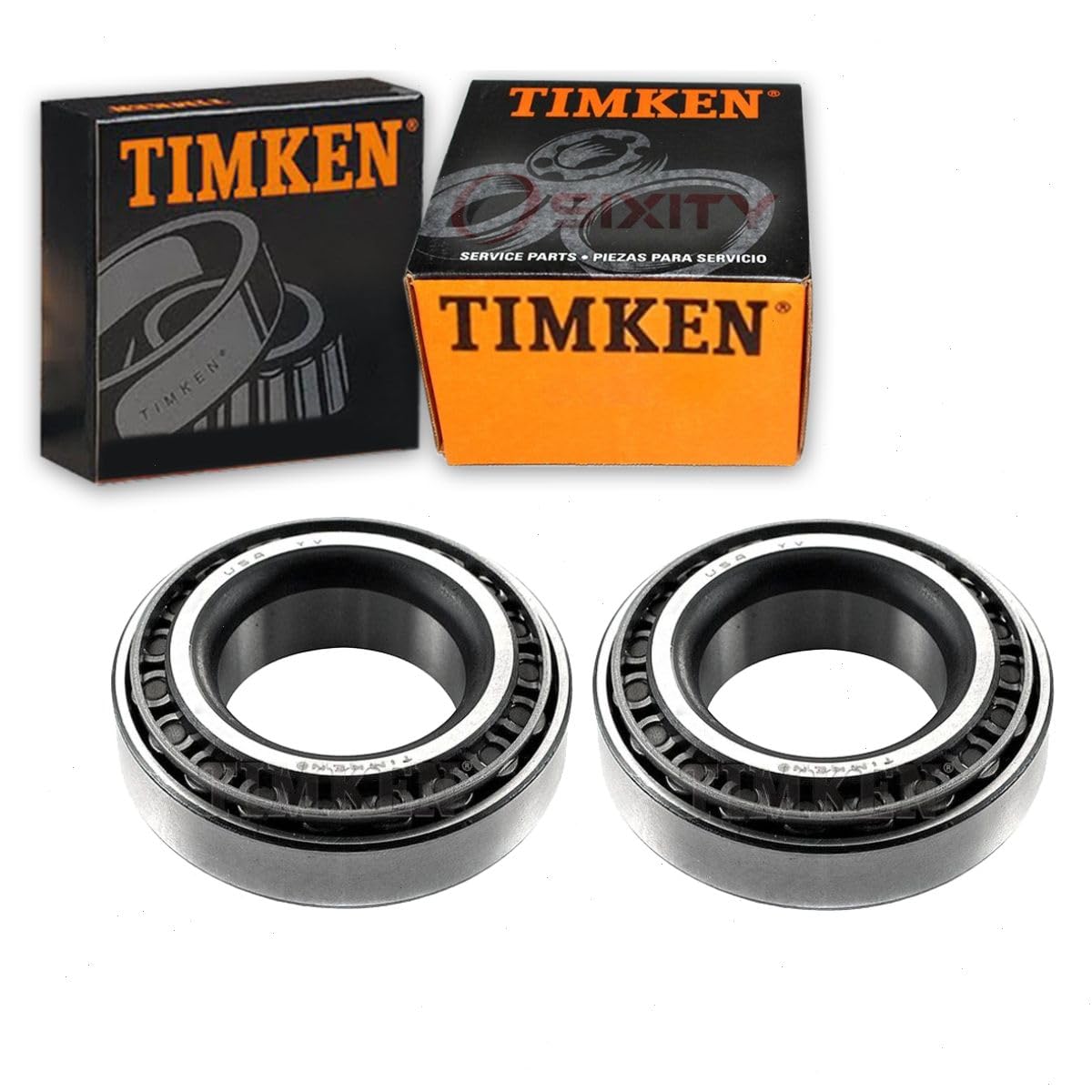 2 pc Timken Front Inner Wheel Bearing and Race Sets compatible with Ford Ranger 1995-2011