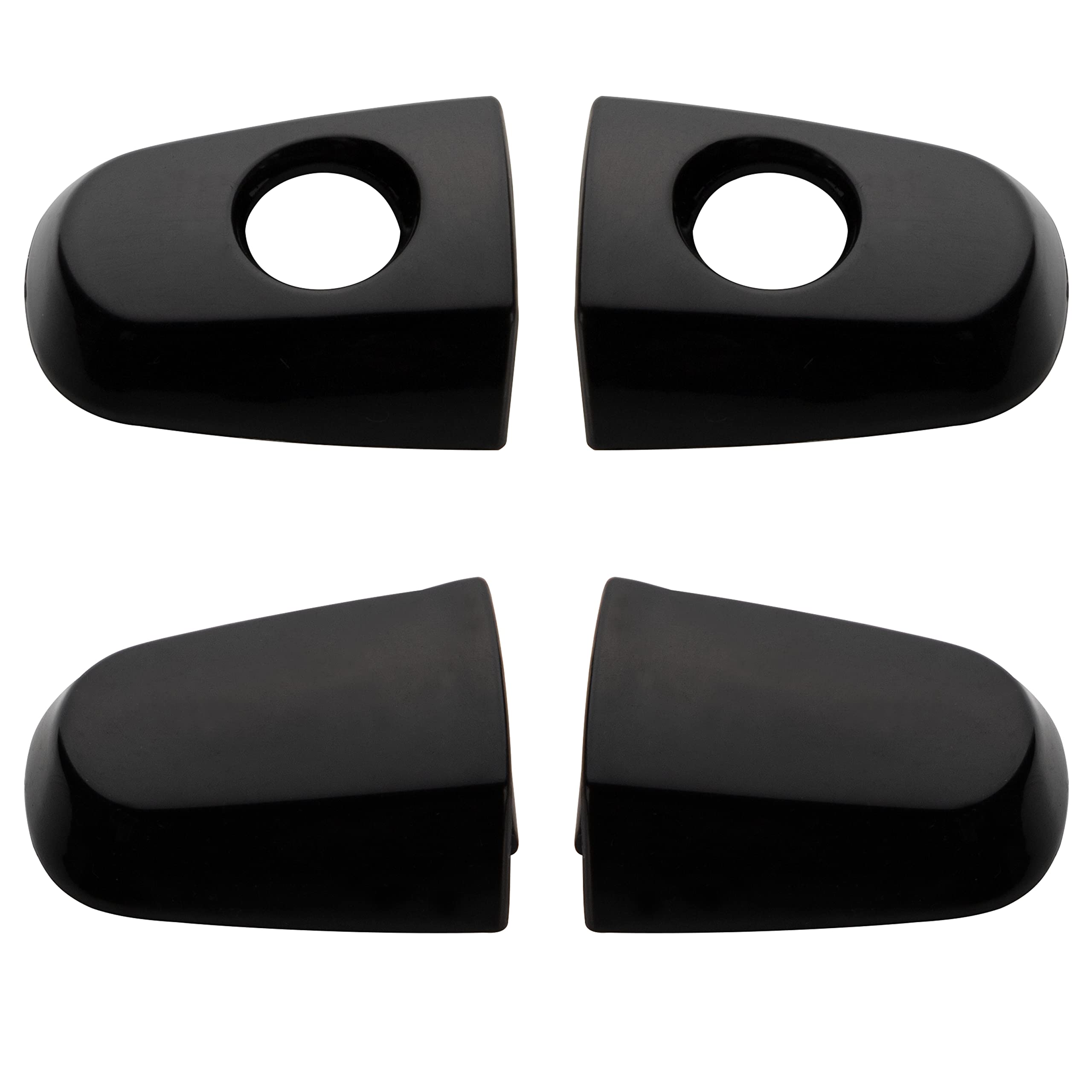 NFSpeeding Door Handle Set of 4 - Black ABS for 2003-2008 Corolla, 2003-2010 Matrix, 2002-2006 Camry, 200