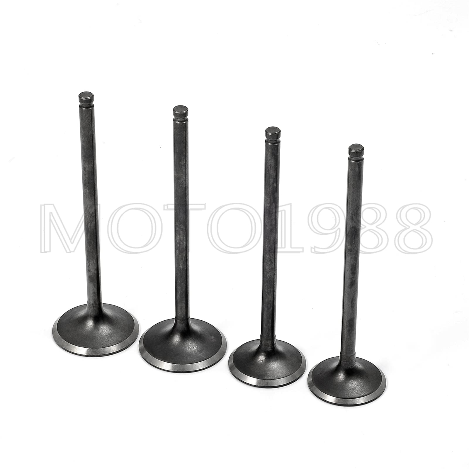 MOTO1988 Cylinder Head Intake Valve Exhaust Valve Kit for Honda Sportrax 400 TRX400EX 1999-2008 TRX400X 2009-2014 Dirt Bike XR40