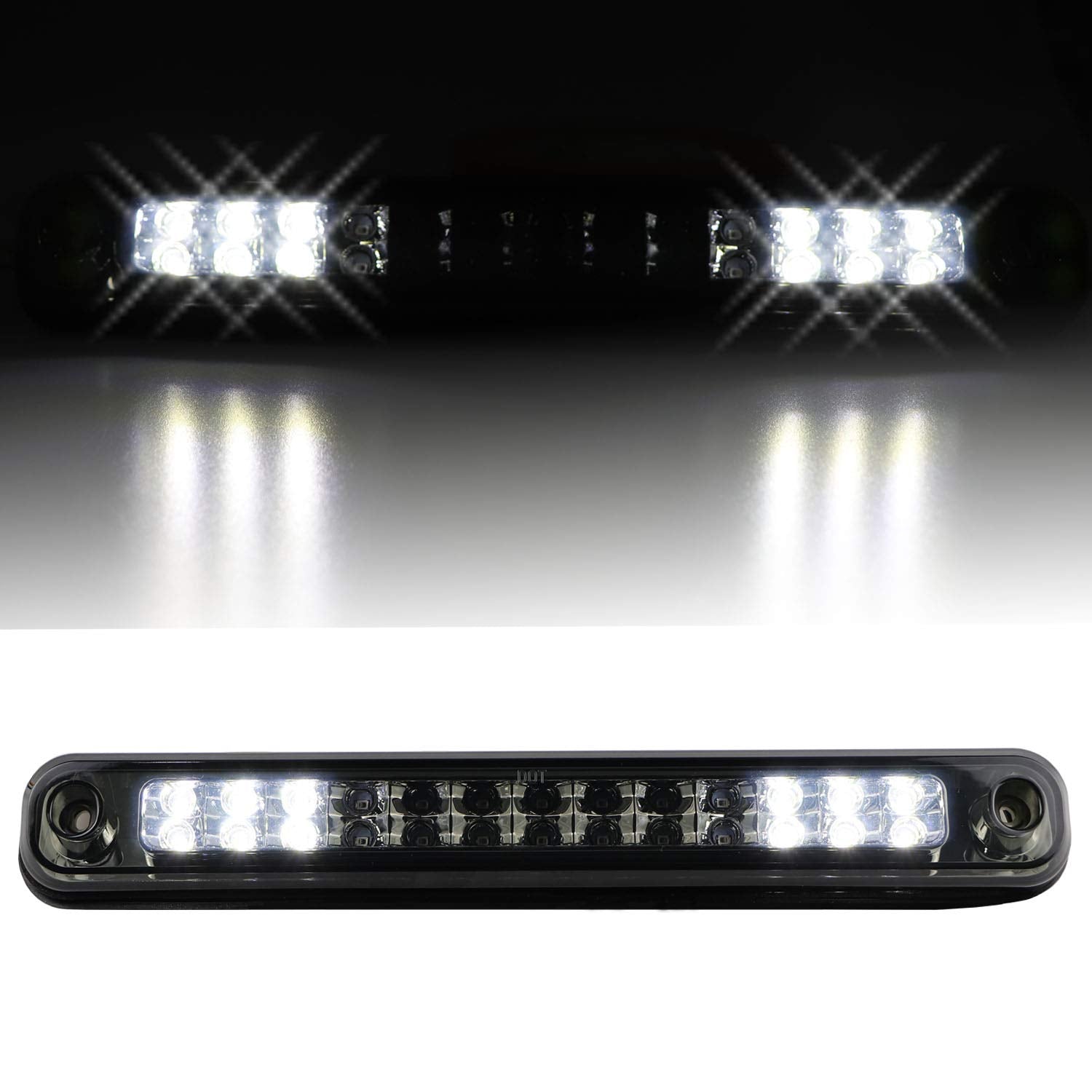 Tresound 3Rd Third Brake Light For Chevy/For Gmc C1500 C2500 K1500 K2500 Silverado Blazer 88-99 Led Cargo Lamp High Mount Stop L