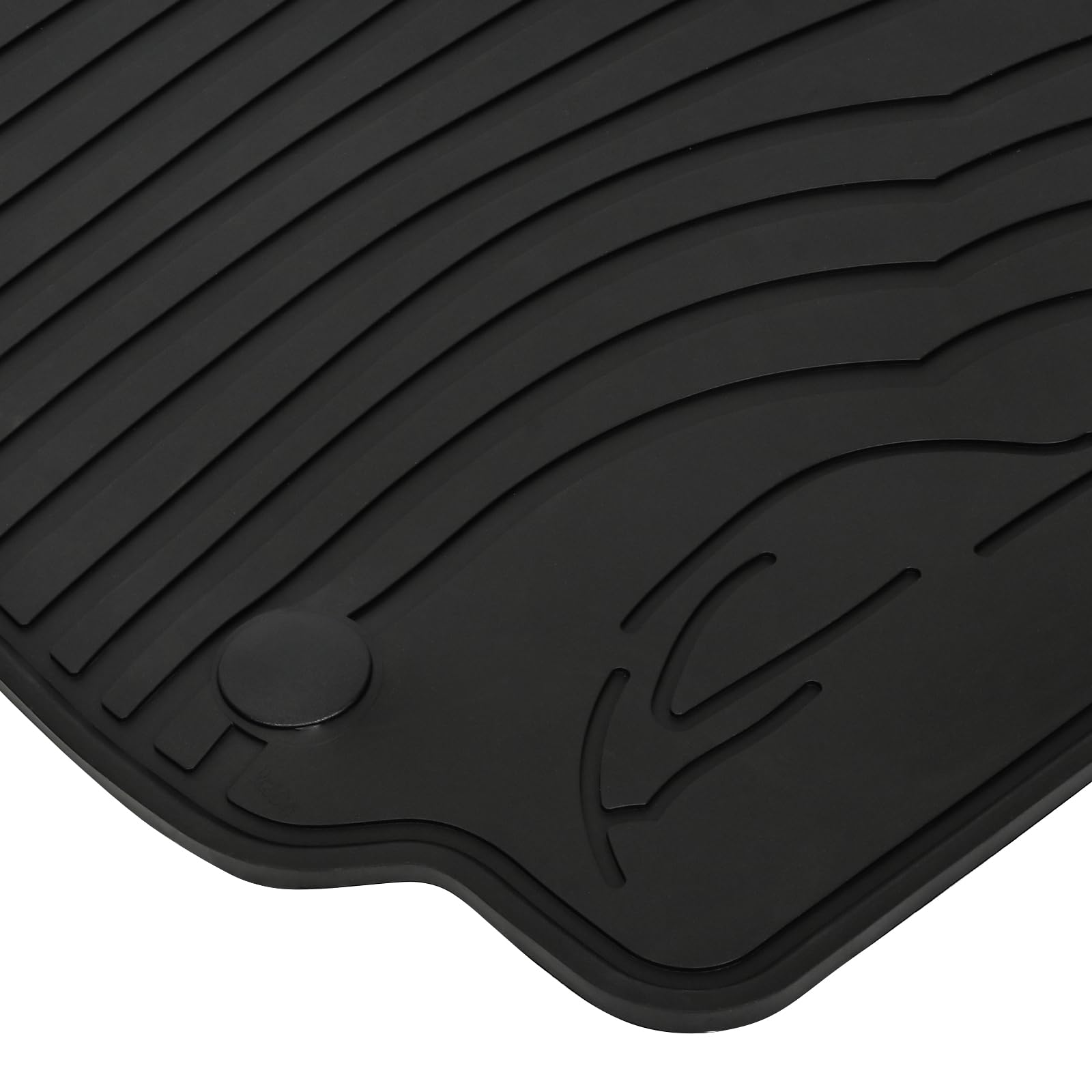 Lwope Car Floor Mats Custom Fit for Mercedes Benz G Class G500 G550 AMG G63 SUV 2019-2025 Black Rubber All Weather Protection Au