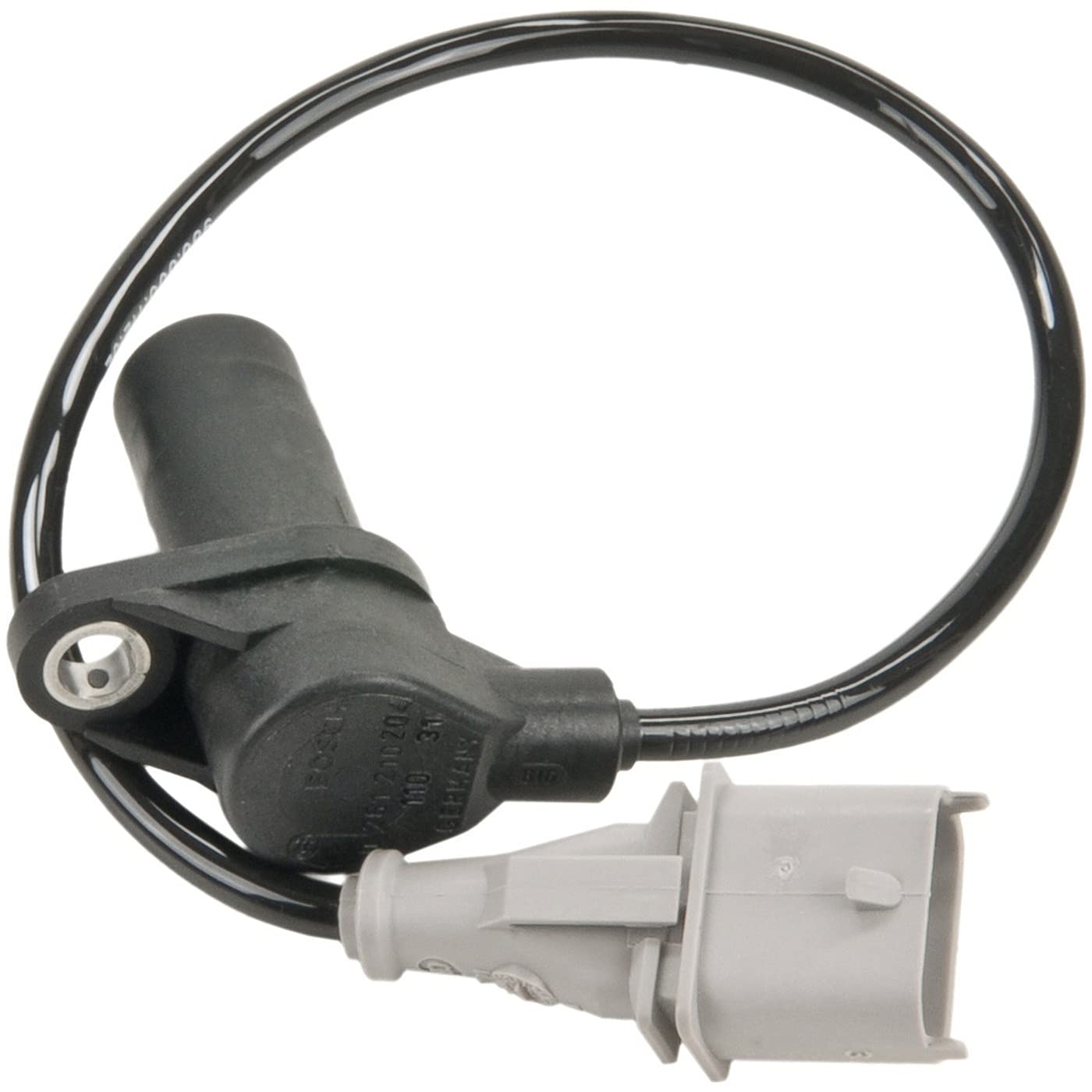 Bosch Crankshaft Position Sensor 0261210204, Plastic, Compatible with Porsche 911 & Boxster, Item Size: 261210204
