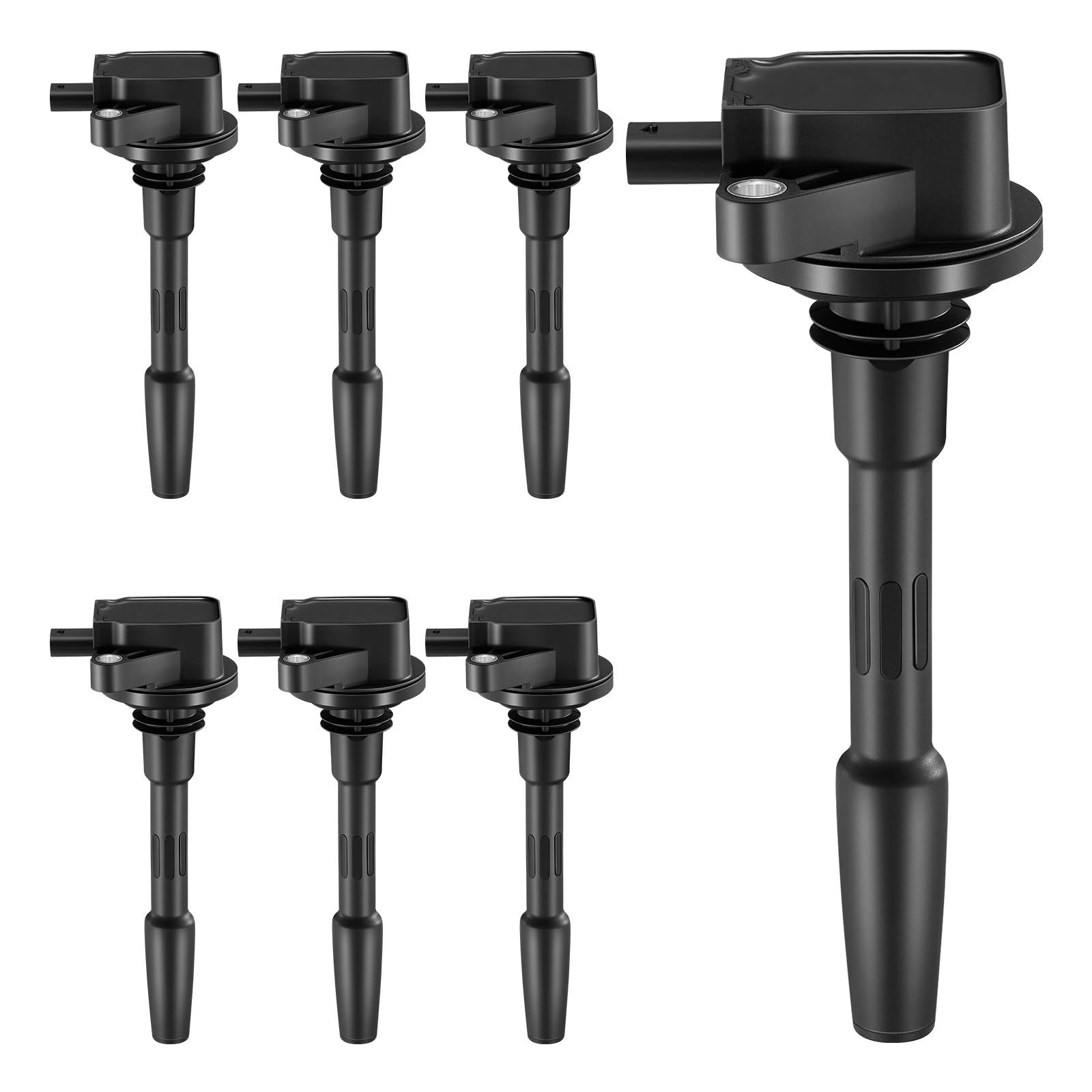 BDFHYK Ignition Coil Pack Set of 7 Compatible with 2018-2021 F-150 F150 2018-2020 Mustang 5.0L V8 Replacement for UF835 DG565 R3