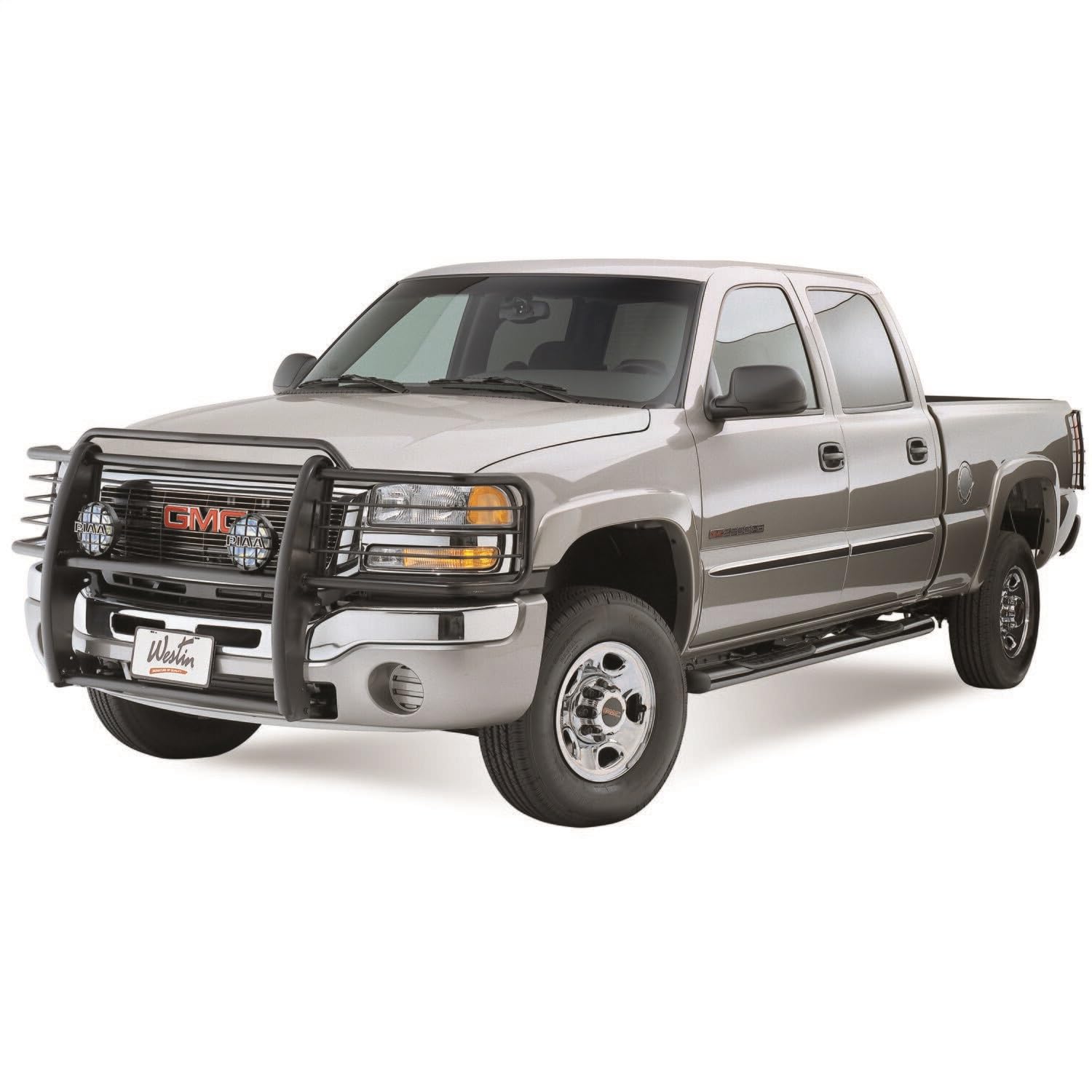 Westin 22-1075 Premier Oval Nerf Bar Mount Kit Fits 2004-2013 Silverado Sierra 1500 2001-2006 Silverado Sierra 1500Hd 2001-2014 Silverado Sierra 2500 3500Hd Crew Cab Black Pair