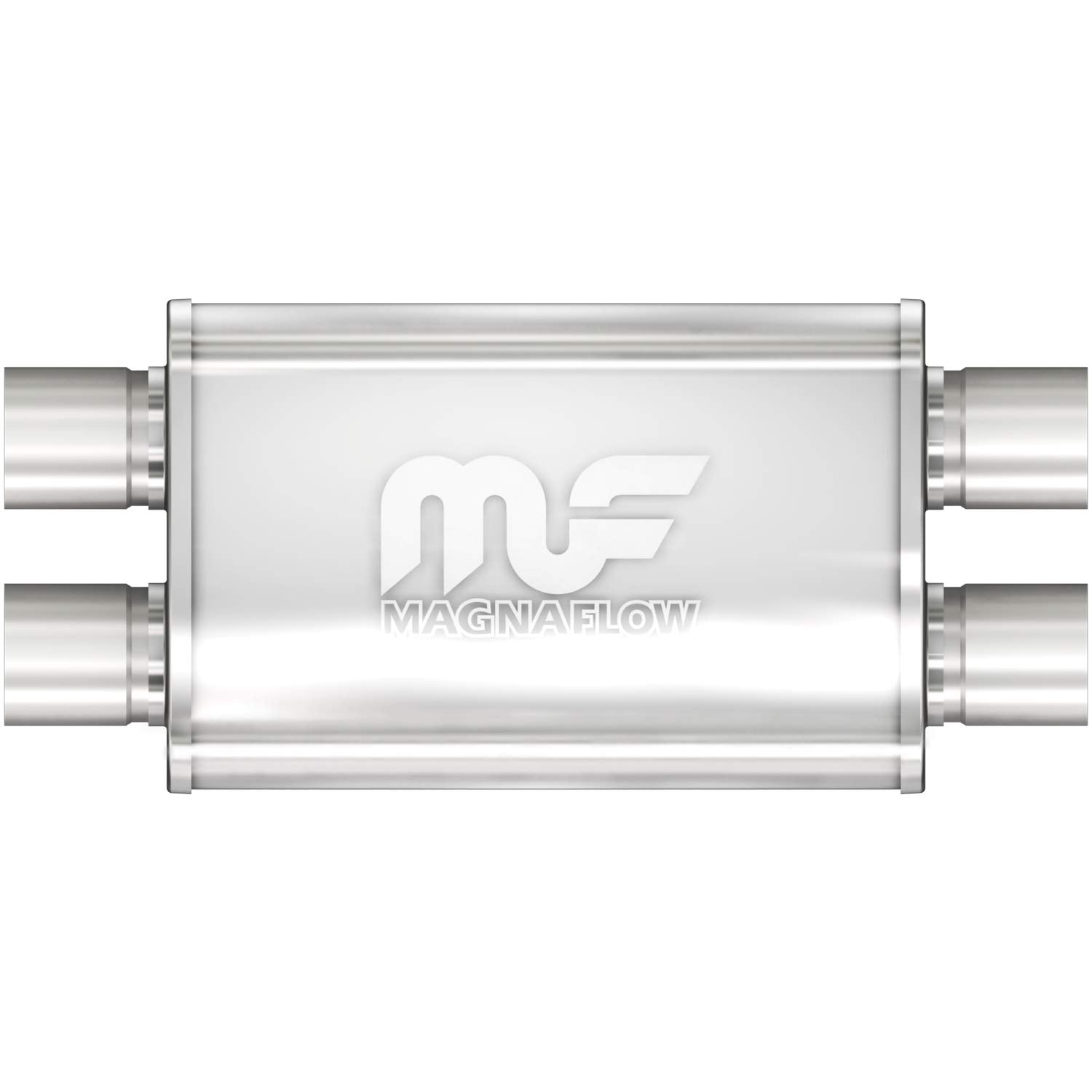 MagnaFlow X-PIPE Performance Muffler 11386 | 2.5 Inlet/Outlet