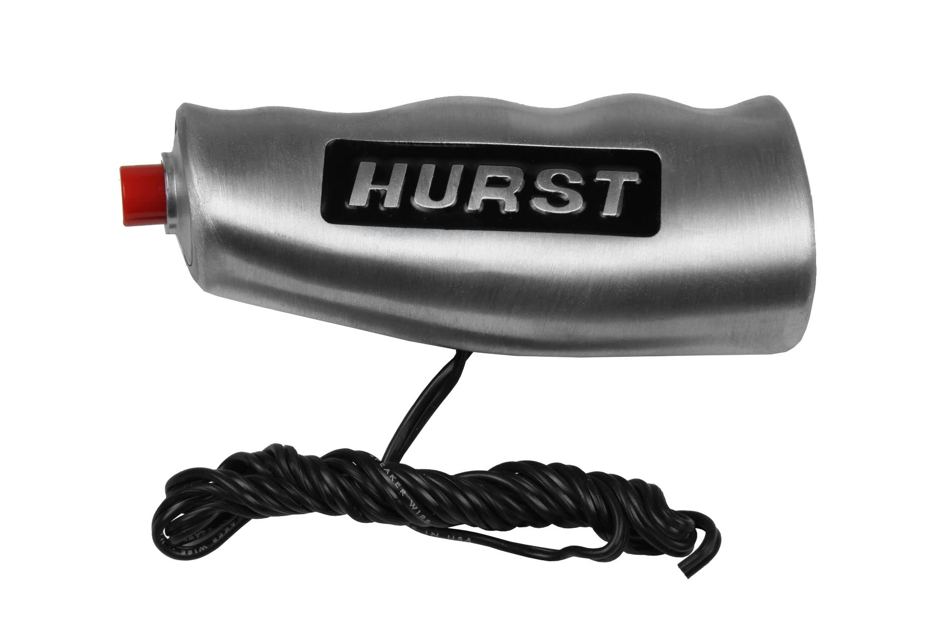 Hurst 1530010 Universal T Handle with Button, Brushed Aluminum