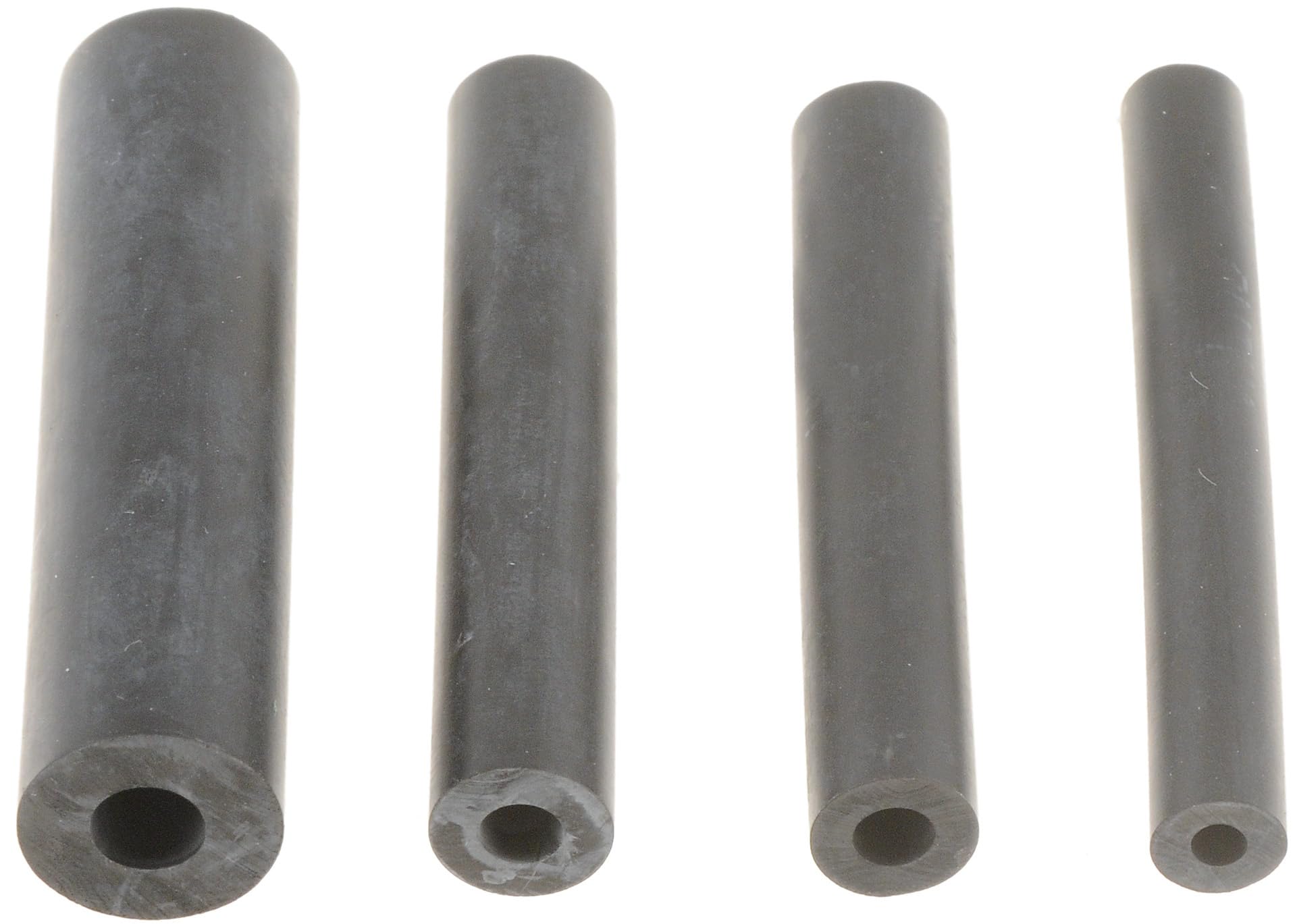 Dorman 47430 1/8, 5/32, 3/16, 1/4 In. Soft Black Vacuum Tubing Connector Assortment, 4 Piece Universal Fit