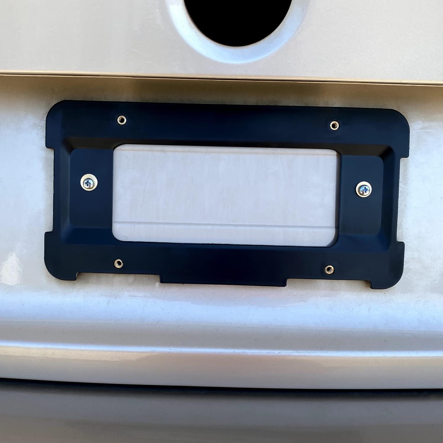 ECOTRIC Rear License Plate Holder Mount Bracket Frame Compatible with BMW 1/2/3/4/5/6 Series X1 X3 X4 X5 X6 Replacement for 5118