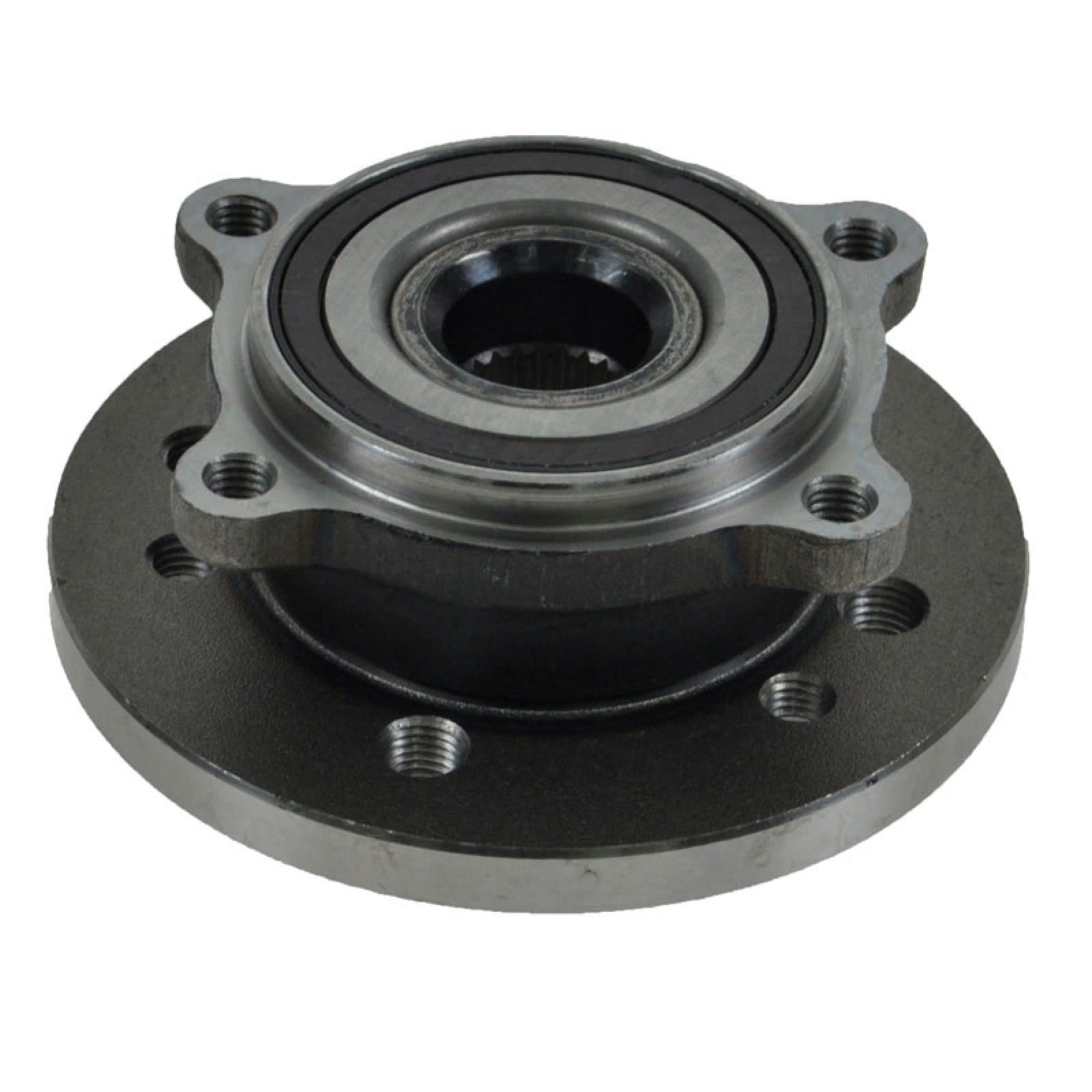 Trq Front Wheel Hub Bearings Assembly Set Compatible With 2002-2006 Mini Cooper