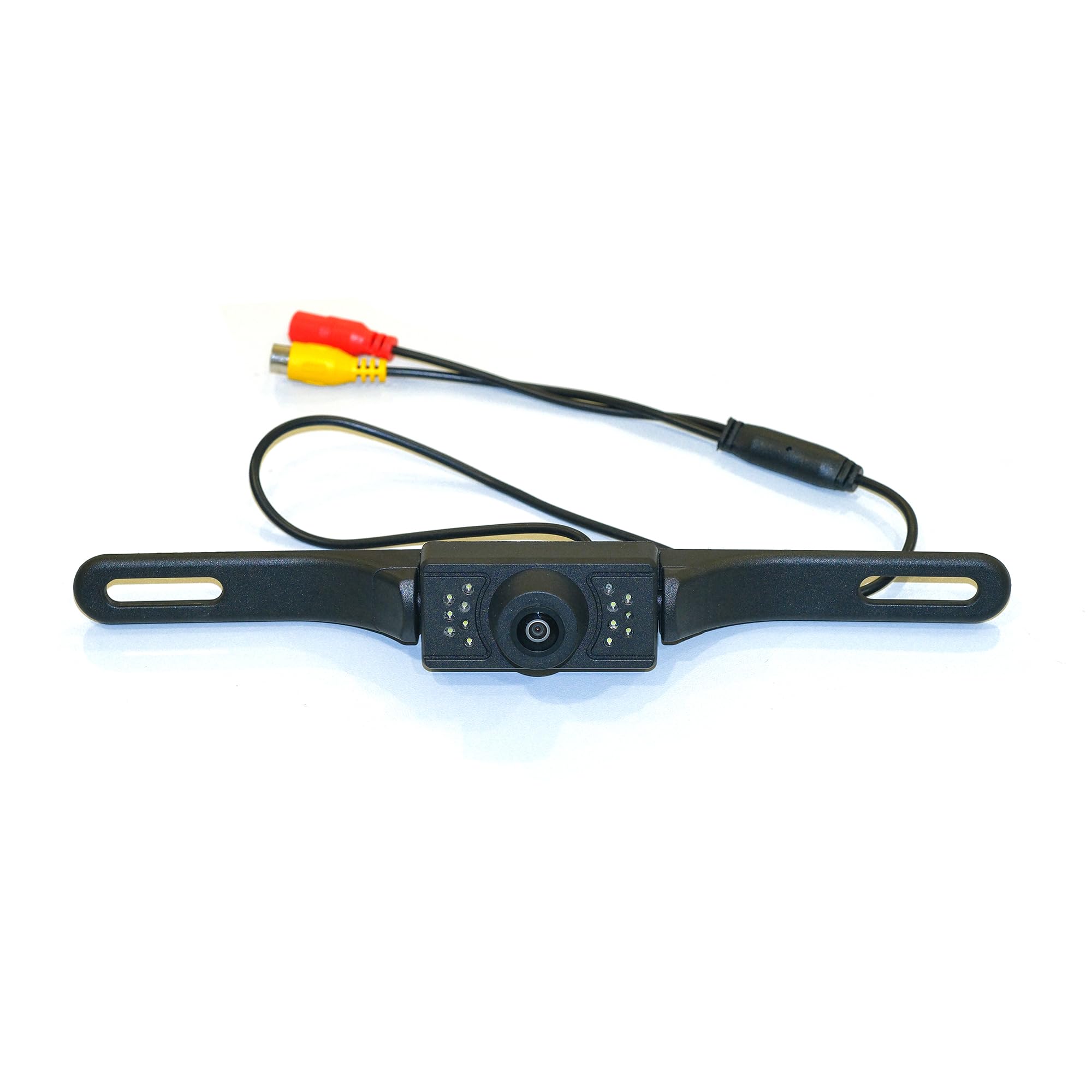 High Definition Color Wide Viewing Angle License Plate Rear View Camera With 13 Infrared Night Vision Led Waterproof Car Rear Vi