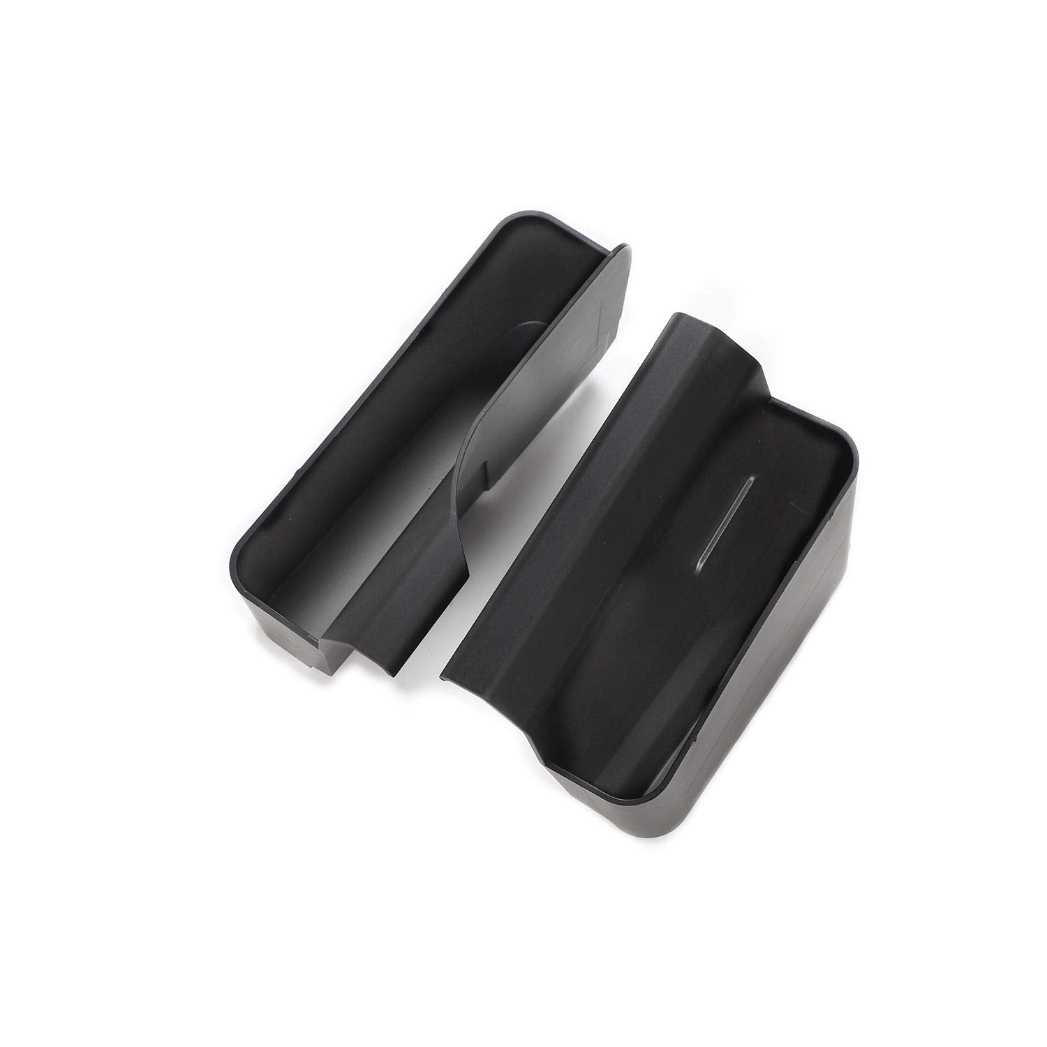 JeCar Gear Shift Storage Box for 2007-2010 Jeep Wrangler JK, Black, Acrylonitrile Butadiene Styrene, Center Console Organizer