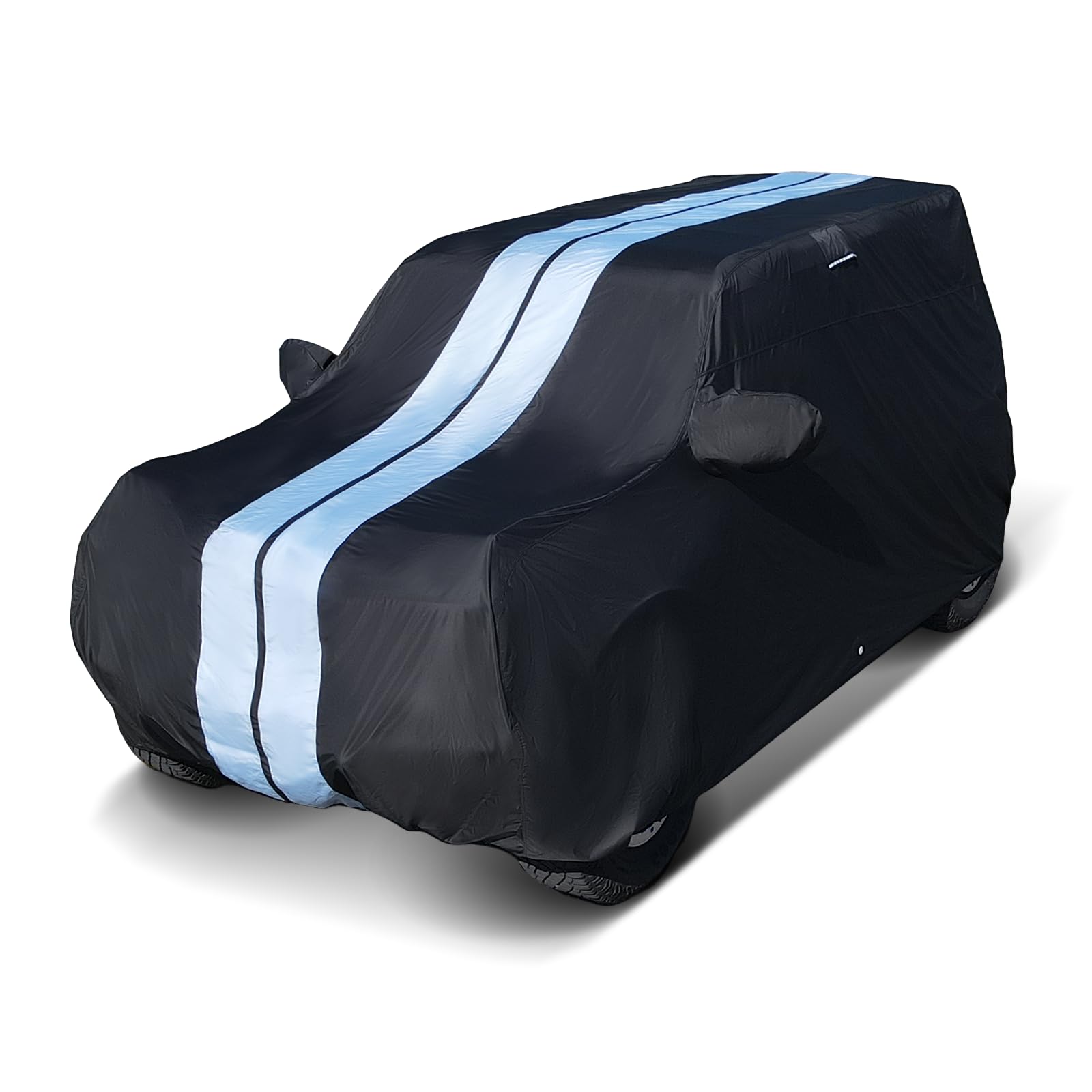 iCarCover Premium Plus SUV Car Cover Waterproof All Weather Rain Snow UV Sun Protection, Excursion, Navigator L, Escalade ESV, S