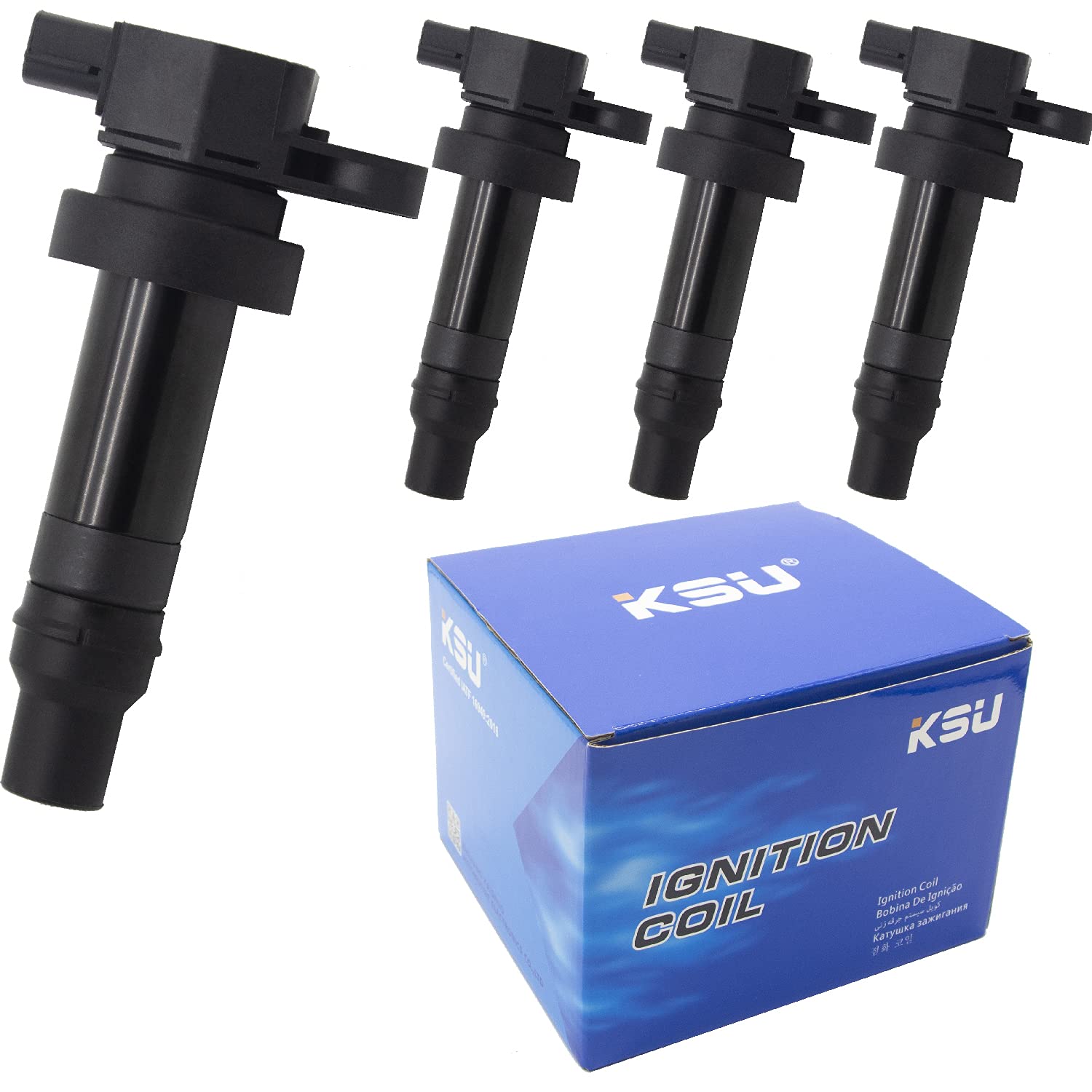 KSU Coil pack Spark Plug compatible with Kia Sorento 2.4L L4 2011 2012 2013 2014