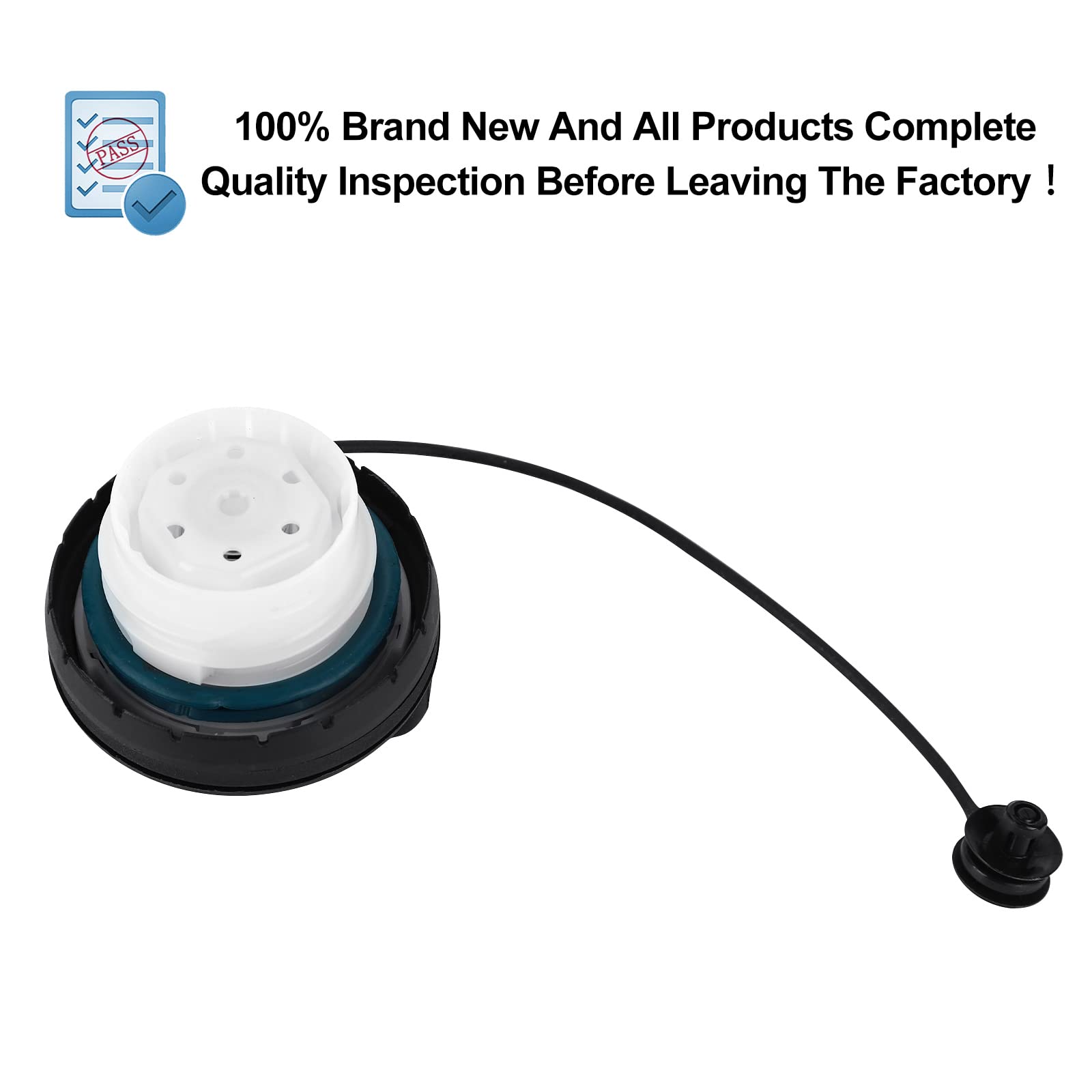 Fuel Tank Filler Cap,Gas Cap Compatible With Buick Cadillac Chevy Gmc - 2012-2015 Cts, 2010-2015 Srx Camaro, 2010-2017 Equinox T