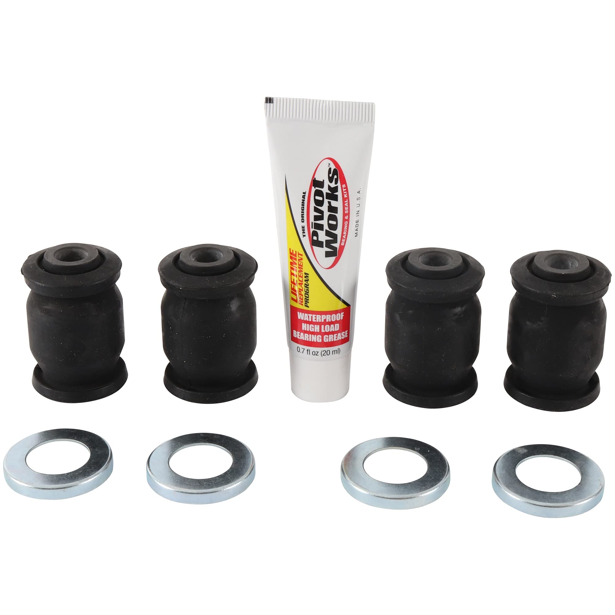 Pivot Works A-Arm Kit PWAAK-Y08-000U Compatible With/Replacement For Yamaha 450 RHINO 2006-2009, 660 RHINO 2004-2007, 700 RHINO 