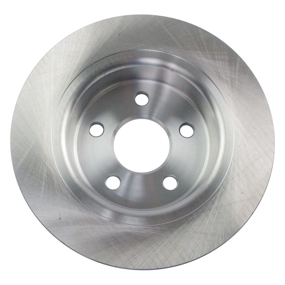 Trq Rear Brake Rotors Set Solid Compatible With 2018-2023 Ford Transit Connect
