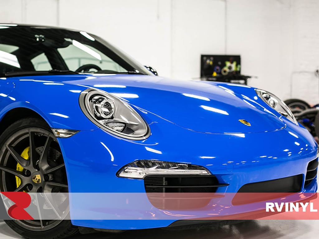 3M 2080 Series G47 Gloss Intense Blue - 5Ft X 3Ft - 15Sq Ft - Dual Cast Thick Vinyl Car Wrapping Film - Vehicle Sheet Roll