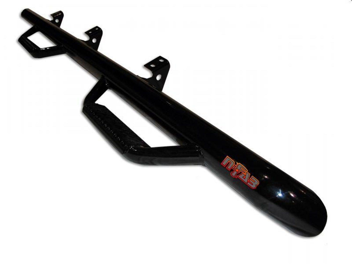 N-Fab Nerf Steps For Hummer | Wheel-To-Wheel, Heavy Duty Steel, Gloss Back | H0365 | Fits 2003-2010 Hummer H2 Suv 4 Door, Srw Ga