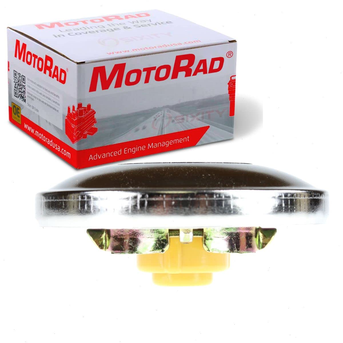 MotoRad Fuel Tank Gas Cap compatible with Ford F-100 1956-1976