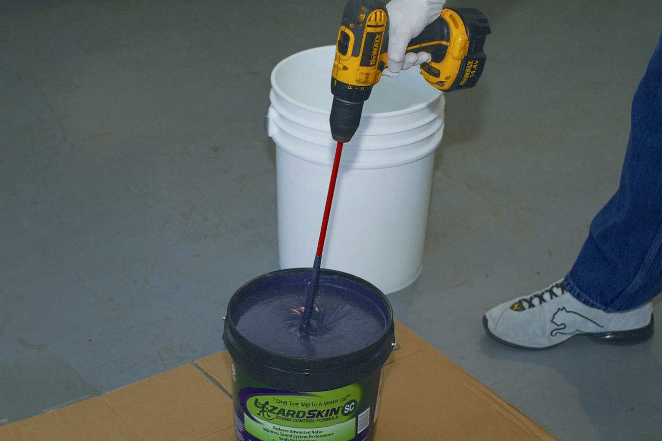 Lizard Skins Sound Control Ceramic Insulation, 2 Gallon, Black, Model 2203-2GAL, Acrylic and Ceramic Material