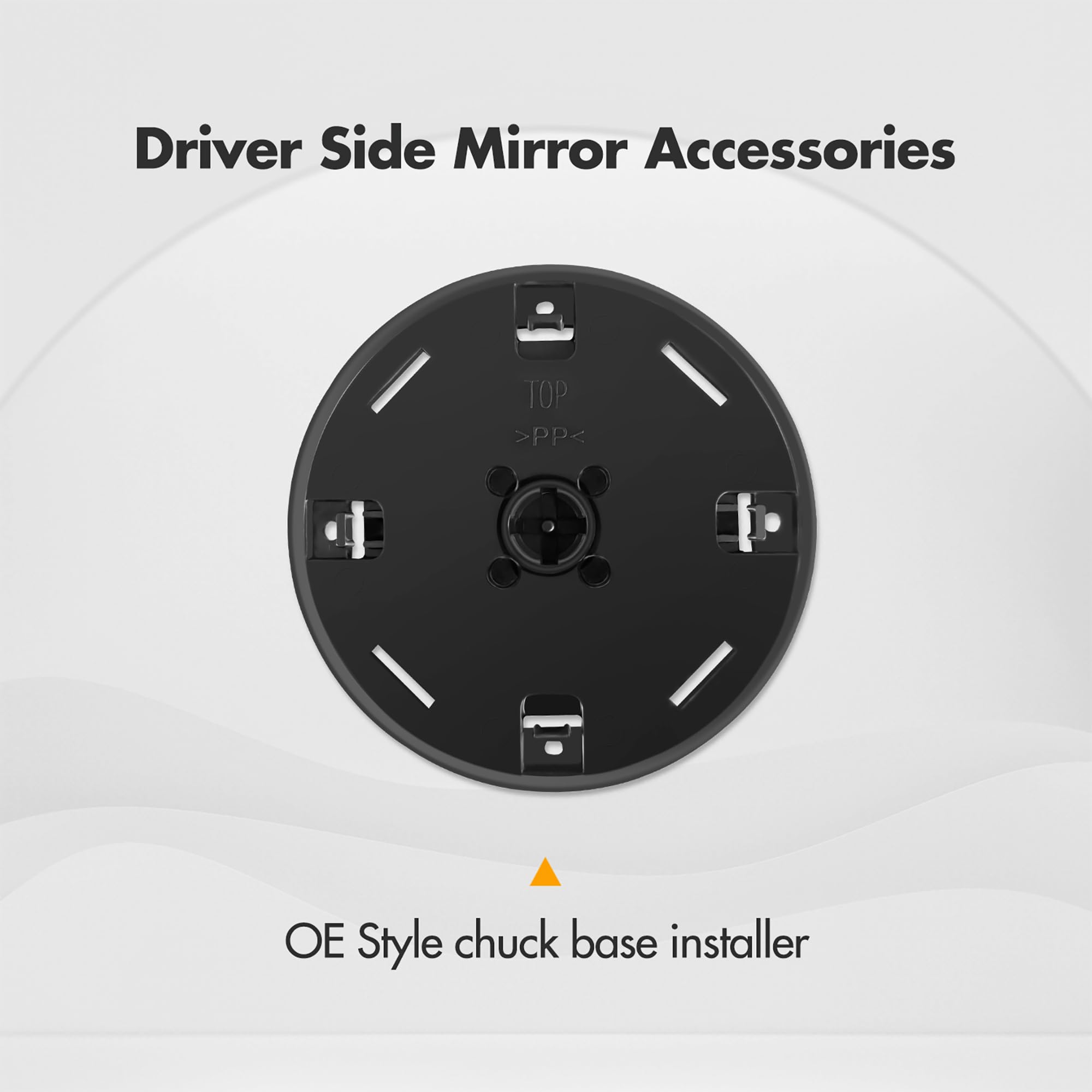 SNEMEEY Driver Side Mirror Replacement for 2014-2017 Chevy Silverado & GMC Sierra, ABS with Turn Signal, Model YUANJING-LH, LH Color