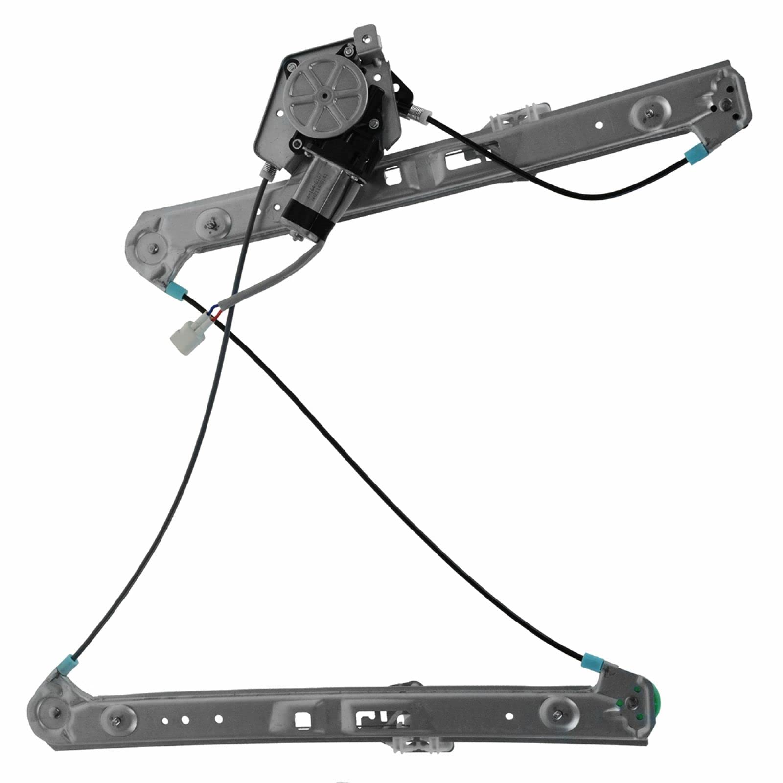 Trq Front Left Power Window Regulator & Motor Assembly Drivers Side Compatible With 1999-2000 Bmw 323I 2001-2005 325I 328I 330I