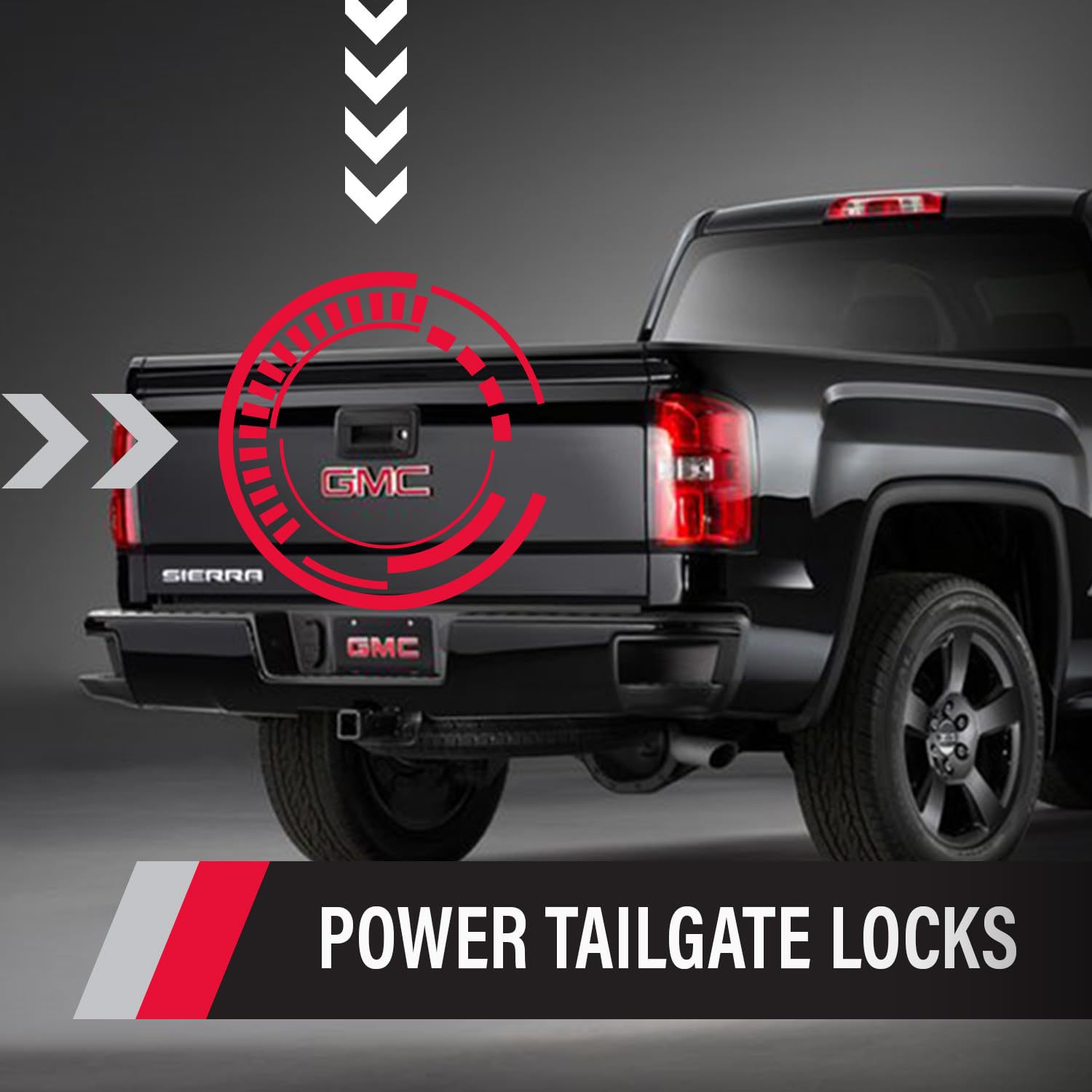 Pop & Lock – Power Tailgate Lock For Chevrolet Silverado 1500 And Gmc Sierra 1500 - Fits Model 2007 To 2013 (Pl8120Q)