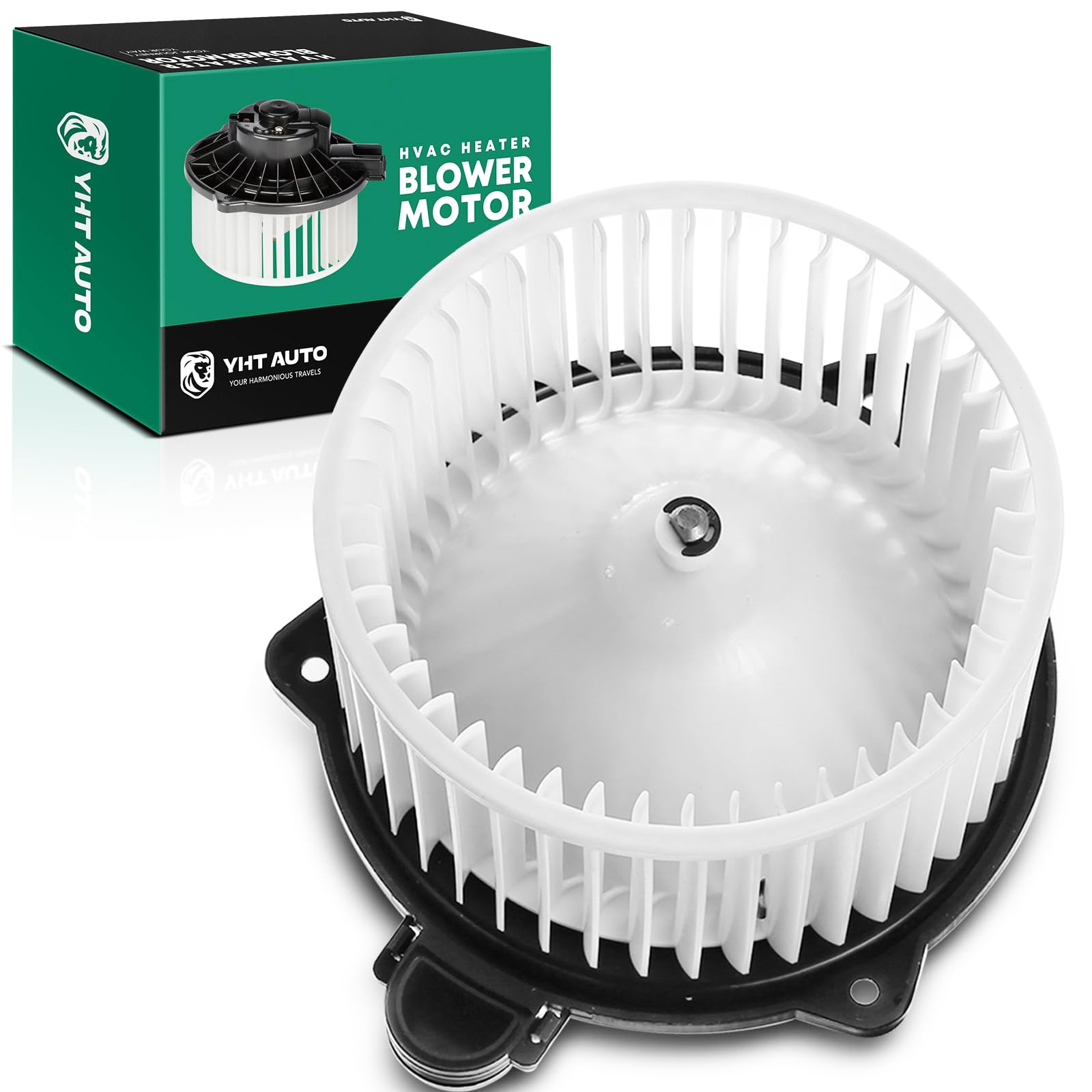 HVAC Blower Motor Assembly for Hyundai Sonata Accent Azera Tucson Entourage Kia Optima, Front Side