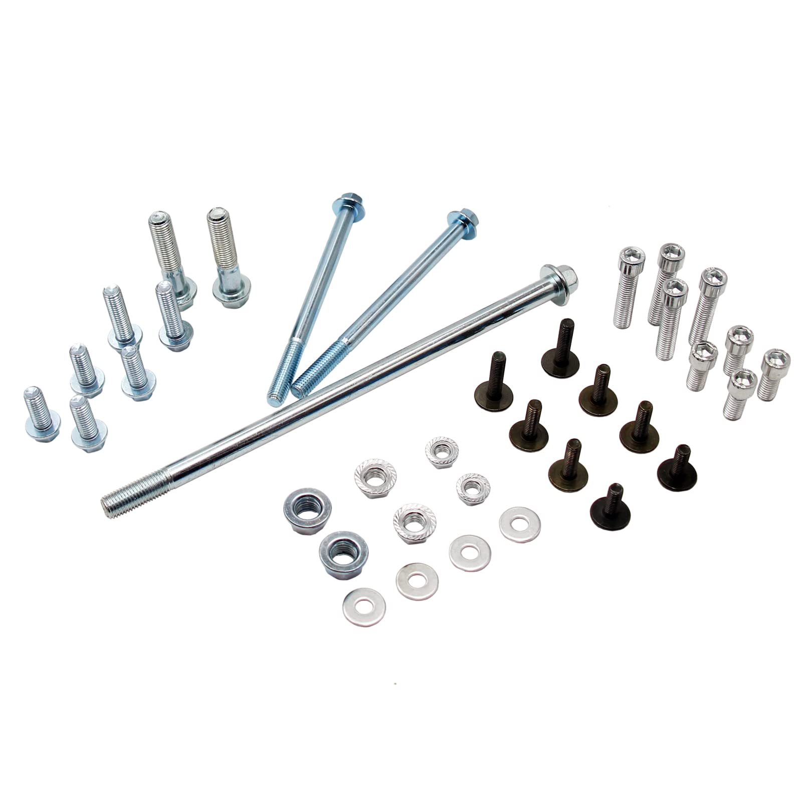 YD-PS001 Pit Bike Frame Bolts Nuts Kit for 125cc 140cc 150cc KLX Style Iron