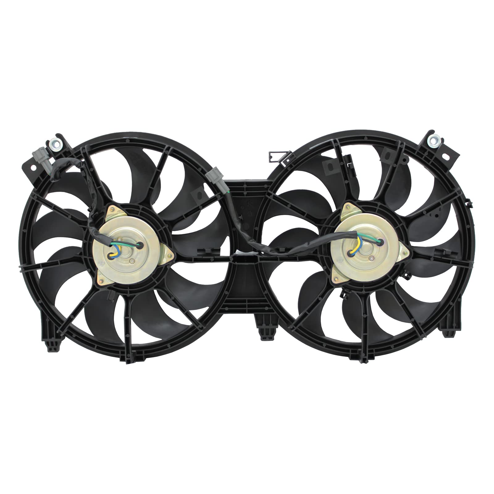 TYG OE Replacement(CAPA Quality) Cooling Fan Extra Silent for 2007-2018 Nissan Altima 2.5L/3.5L & 2016-2023 Maxima 3.5L | 21481J