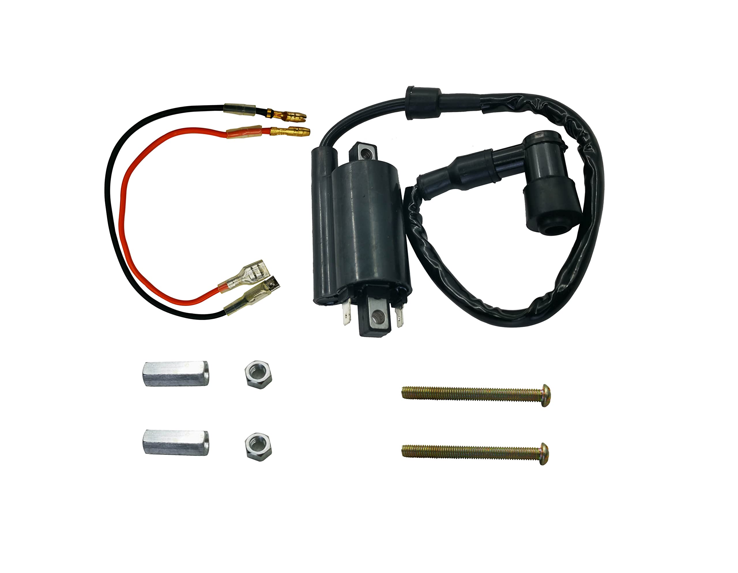 Ignition Cdi Box&Ignition Coil&Starter Solenoid Relay Replacement For Kawasaki Bayou 300 Klf300 1989-2004