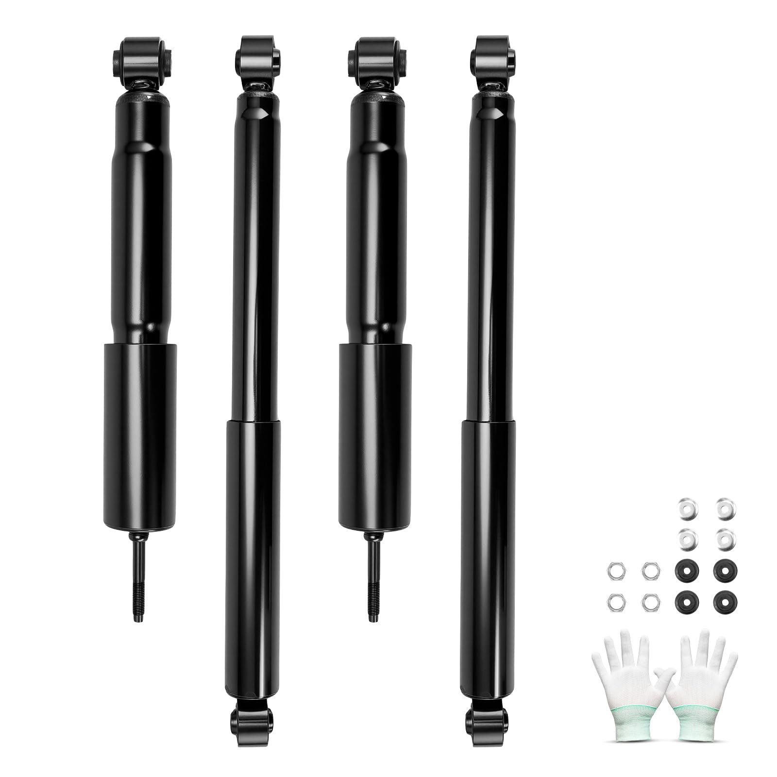 KAX Complete Strut Assembly & Shock Absorber 32278, 37102 for Dodge Ram 1500 1994-2001,Dodge Ram 2500 1994-2002 Front+Rear Suspe