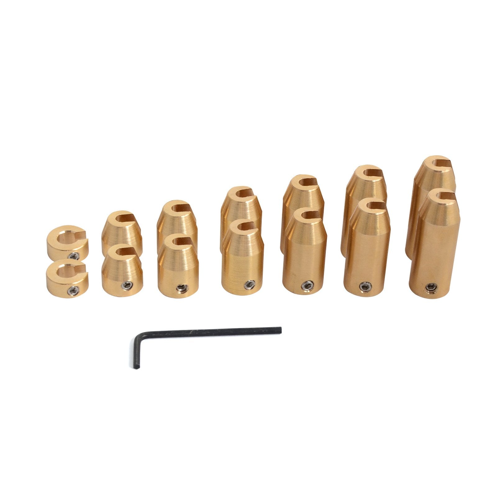 Nicecnc Motorcycle 28 Pack Reusable Brass Wheel Spoke Balance Weights Refill Kits For Super Moto,Dual Sport,Metric Cruisers,Vint