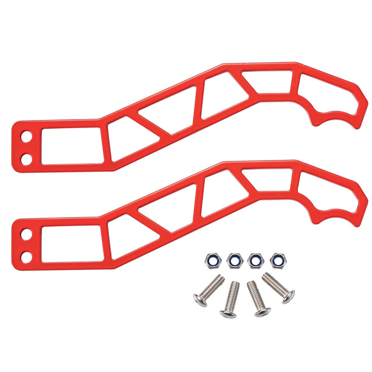 Dicater 4Pcs X3 Door Handle Latches Compatible With Can-Am Maverick X3 X Ds Rs Turbo R Max 2 & 4 Door 2017 2018 2019 2020 2021 2022 2023,Red