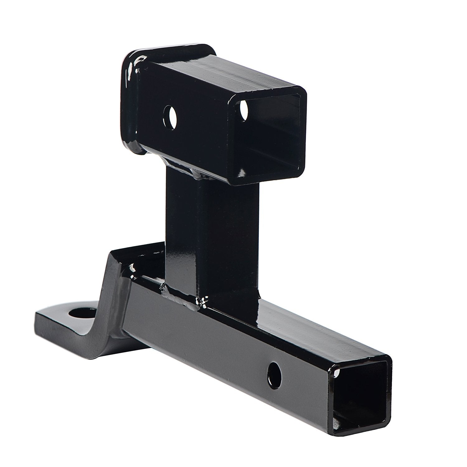 Hitowmfg Multi-Use Trailer Ball Mount 2'' Receiver Dual Hitch Extension (Gtw 5,000 Lbs)