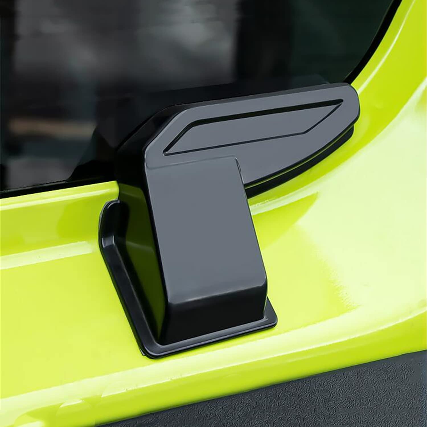 Yoctm 2Pcs Abs Rear Windshield Heating Wire Protection Cover For Suzuki Jimny 2019 2020 2021 2022 2023 Jb64 Jb74W Black Protecto